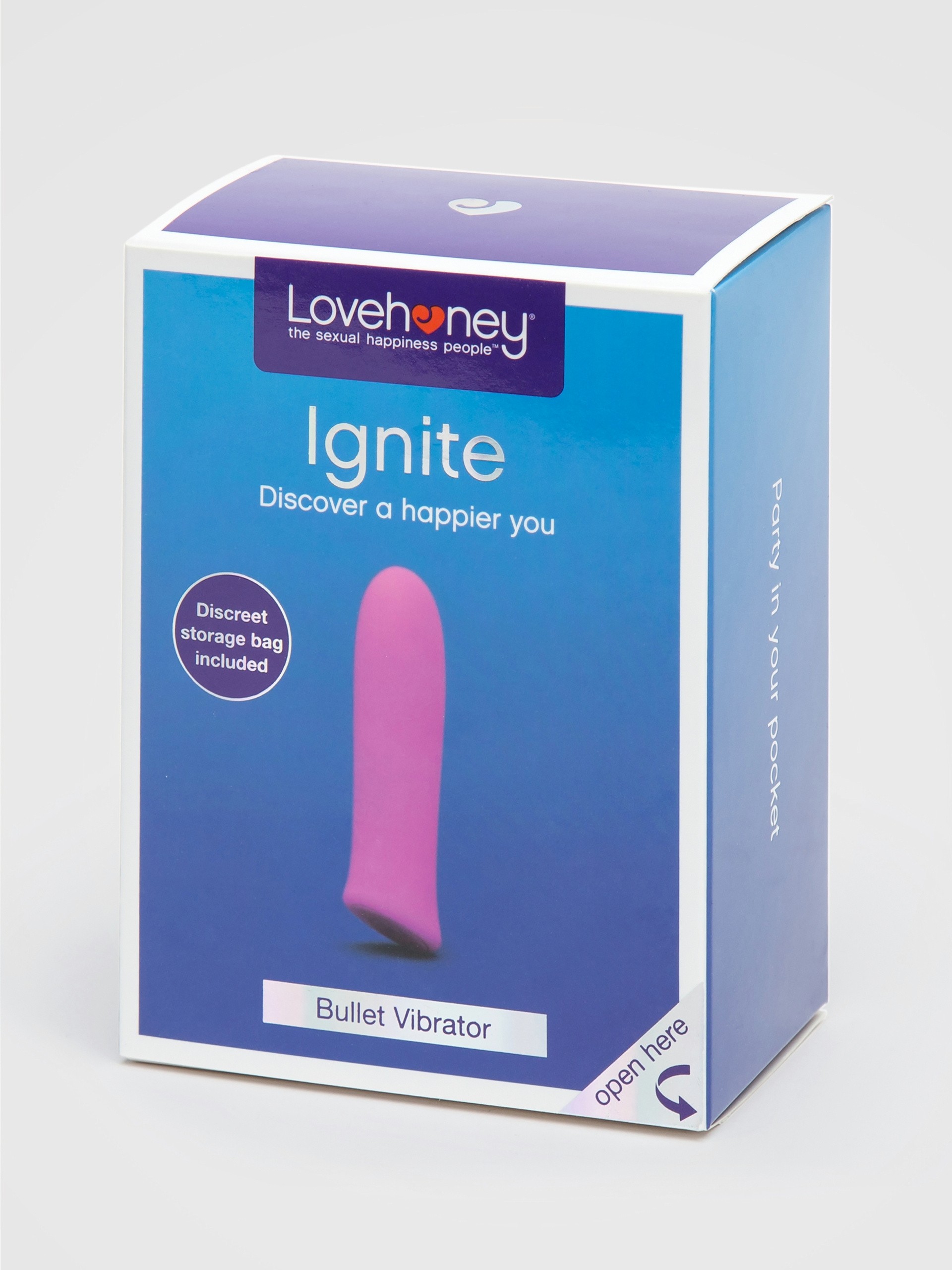 Lovehoney Ignite Rechargeable Bullet Vibrator, Pink, hi-res
