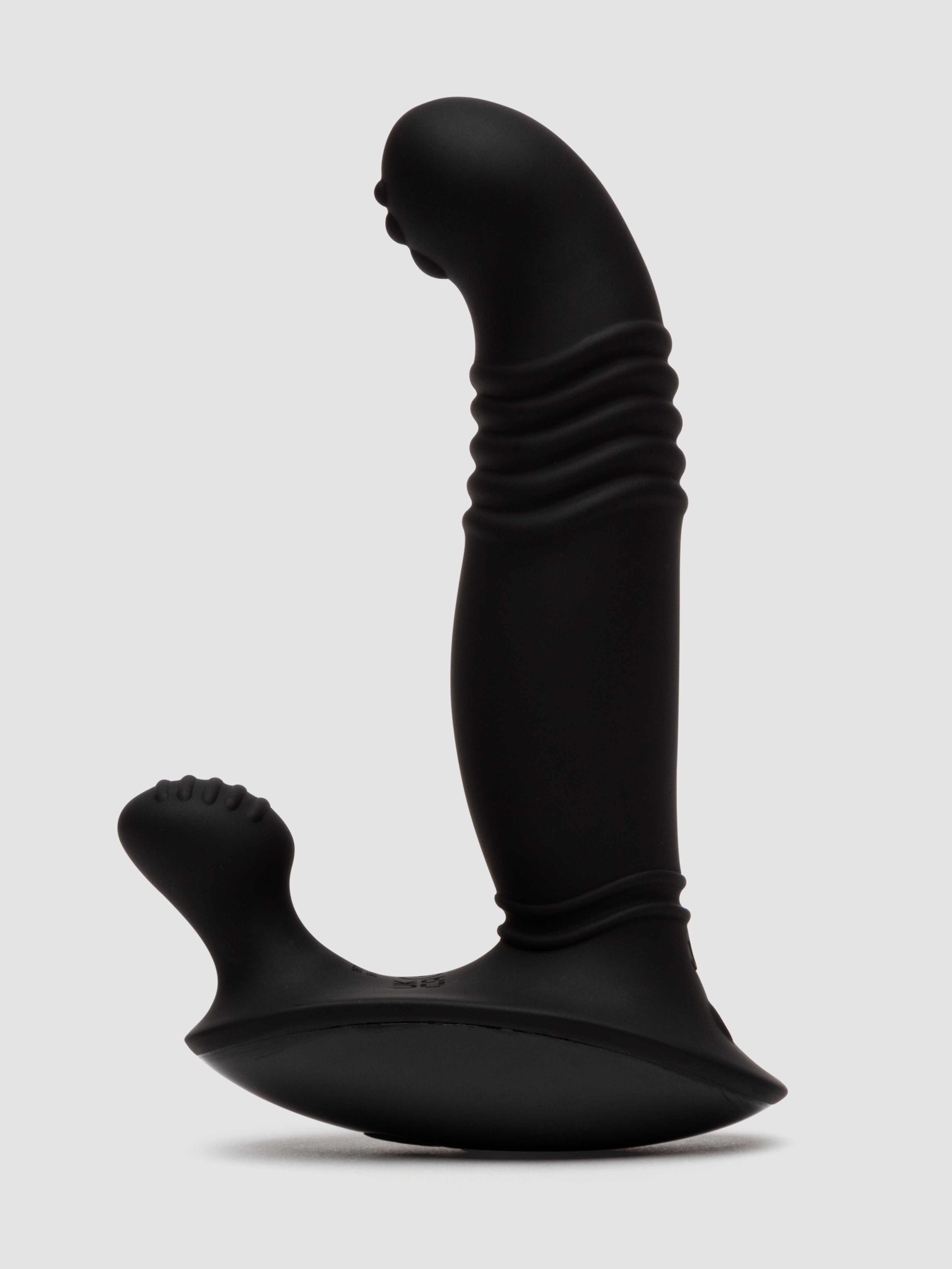 Lovehoney Thermo Thrust Remote-control Warming and Thrusting Prostate Massager, Black, hi-res