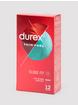 Durex Thin Feel Close Fit Latex Condoms (12 Pack), , hi-res