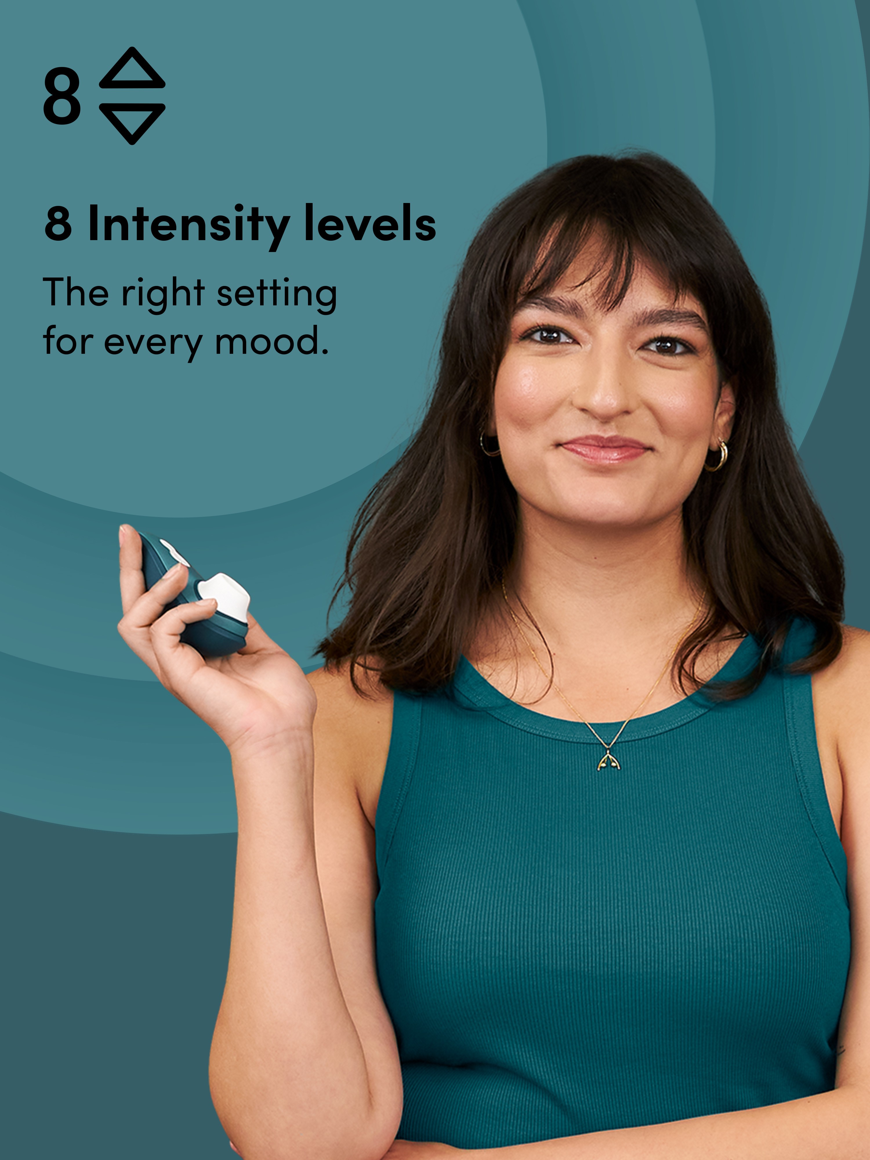 Womanizer Liberty 2 Travel Clitoral Suction Stimulator, Blue, hi-res