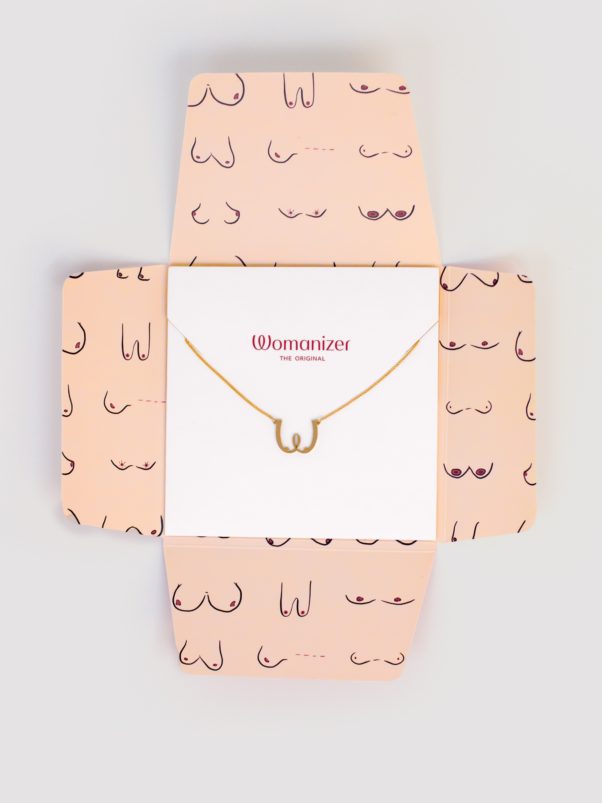 Womanizer Boob Necklace Supporting Breast Cancer Research, , hi-res