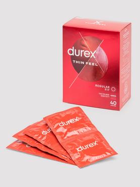 Durex Thin Feel Close Fit Latex Condoms 40 Pack