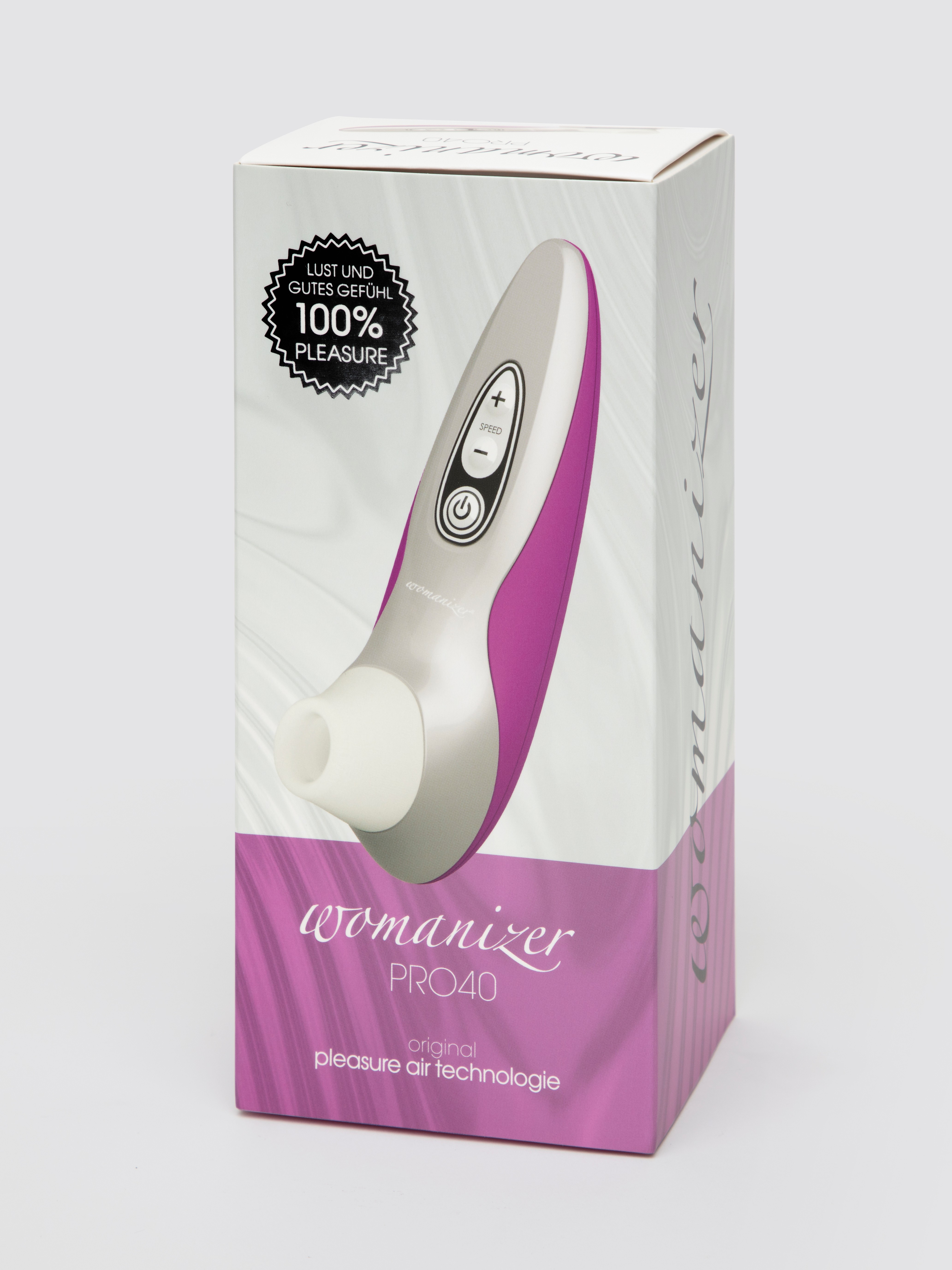 Womanizer Pro40 Rechargeable Clitoral Stimulator, Pink, hi-res