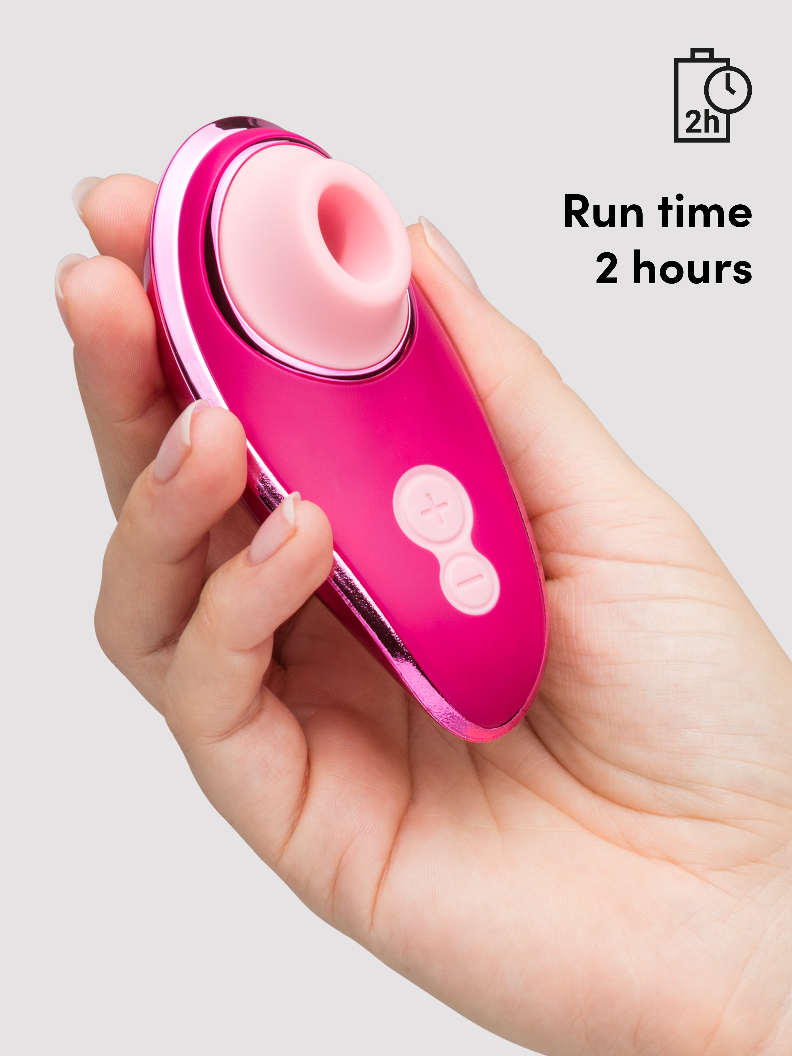 Womanizer Liberty 2 by Iggy Azalea Travel Clitoral Suction Stimulator, Pink, hi-res