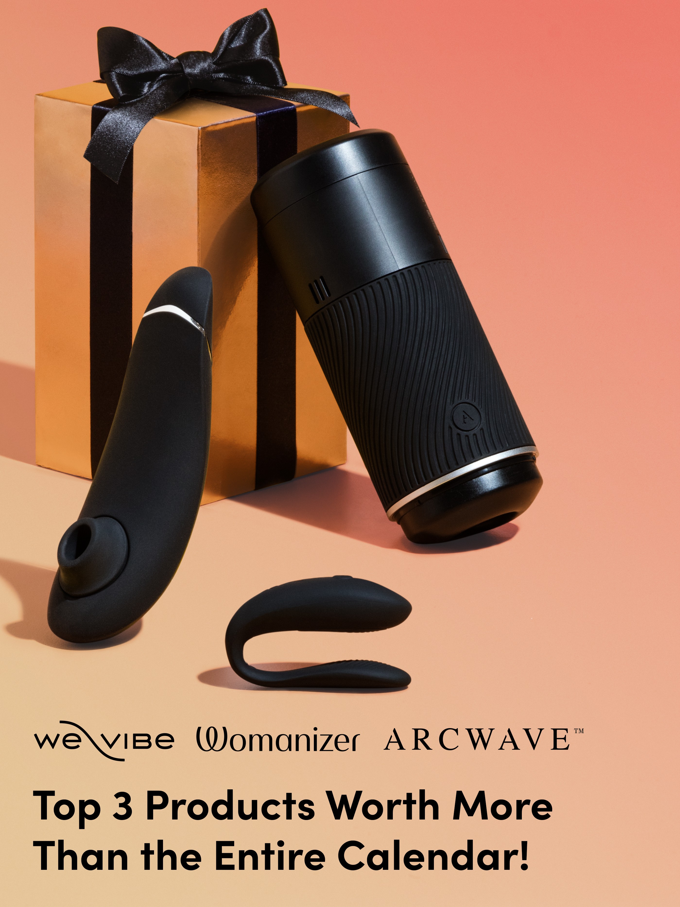 Amorana 24-Day Premium Couple's Advent Calendar 2024, Black, hi-res