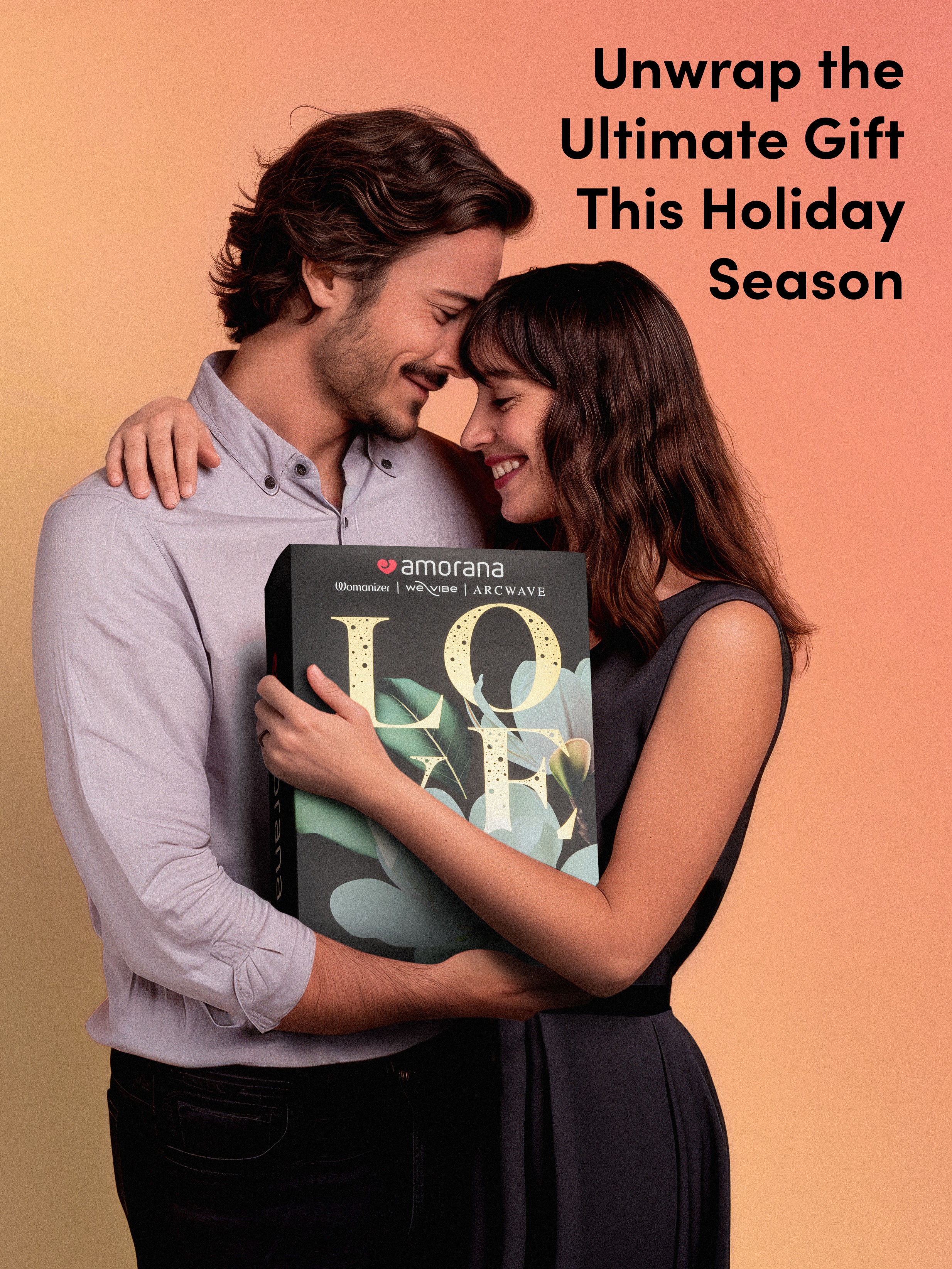 Amorana 24-Day Premium Couple's Advent Calendar 2024, Black, hi-res