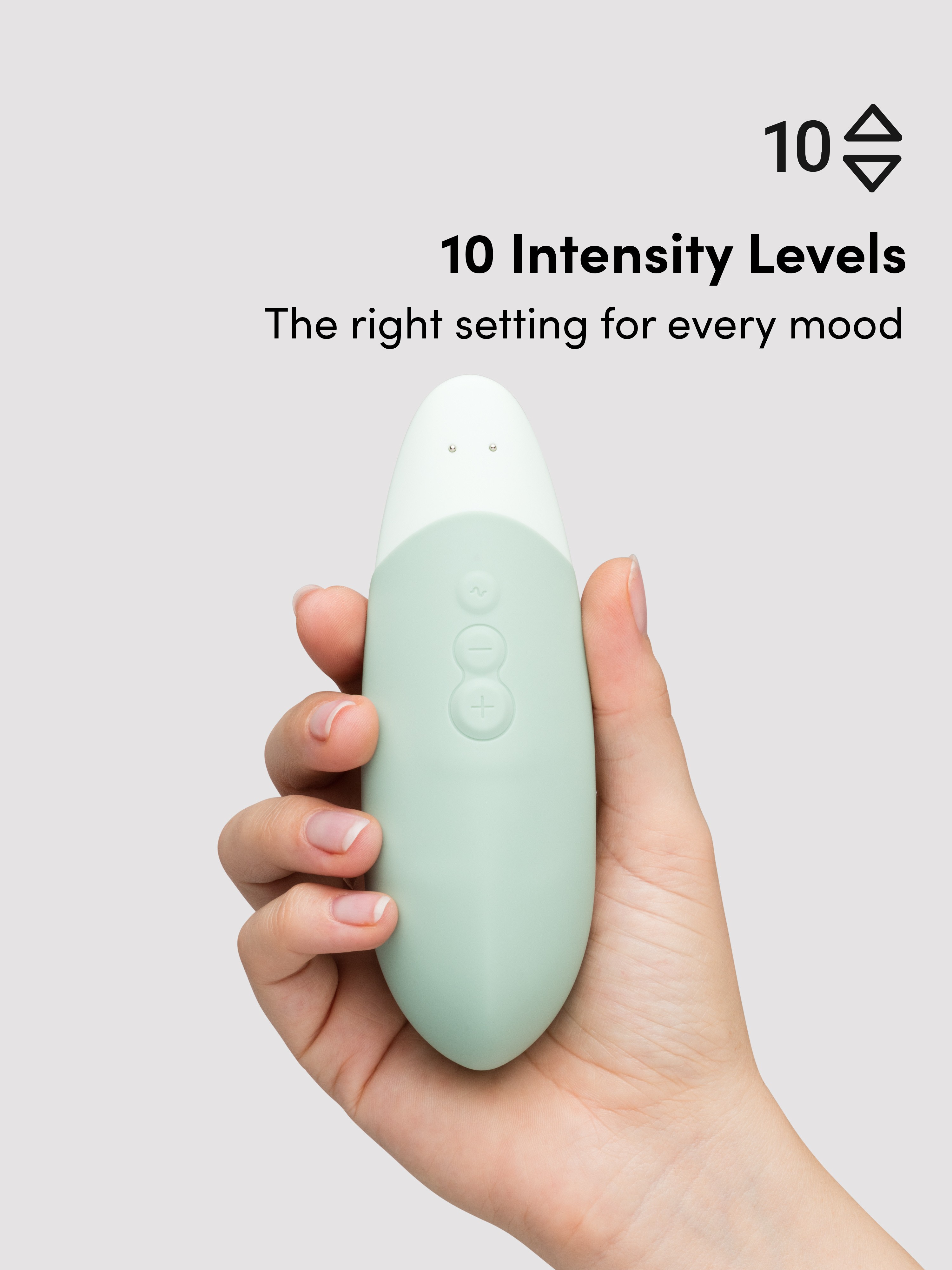 Womanizer Vibe Green Rechargeable Clitoral Vibrator , Green, hi-res