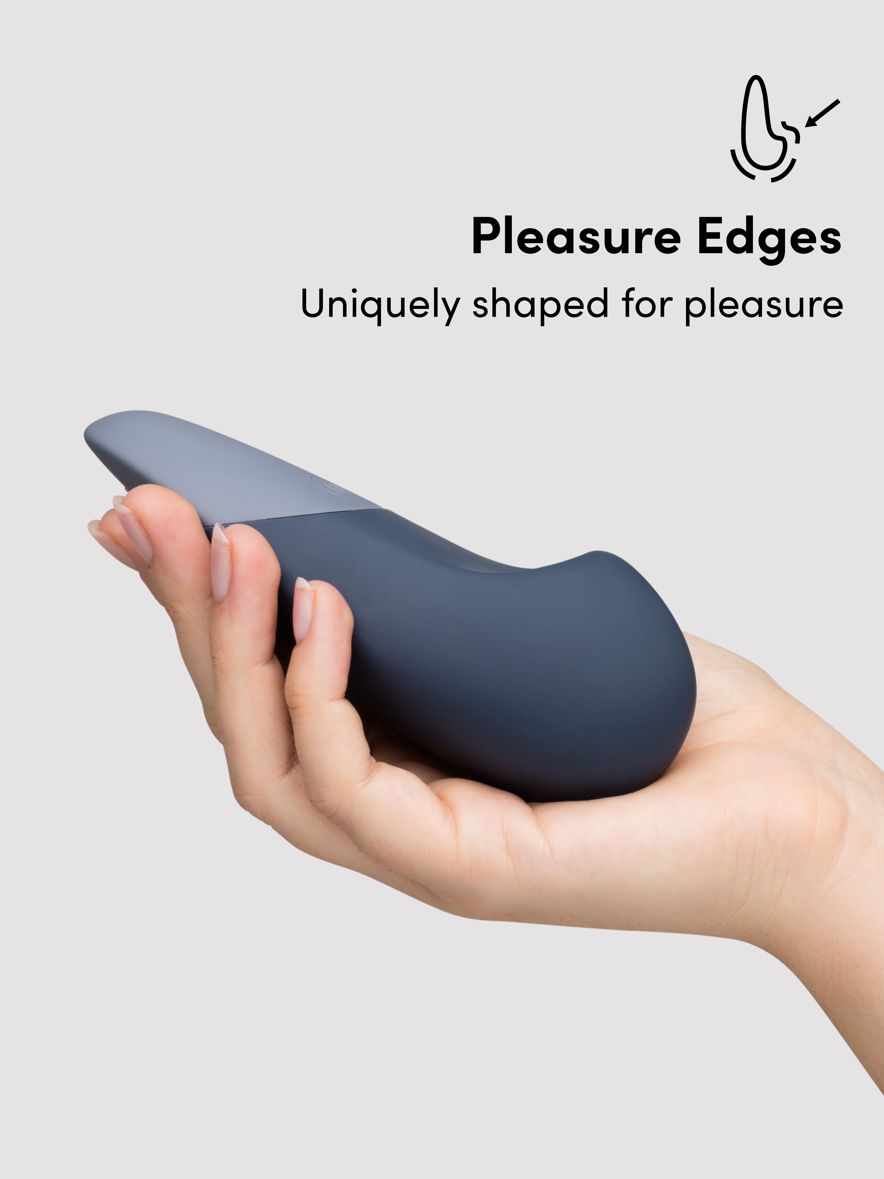 Womanizer Vibe Blue Rechargeable Clitoral Vibrator , Blue, hi-res