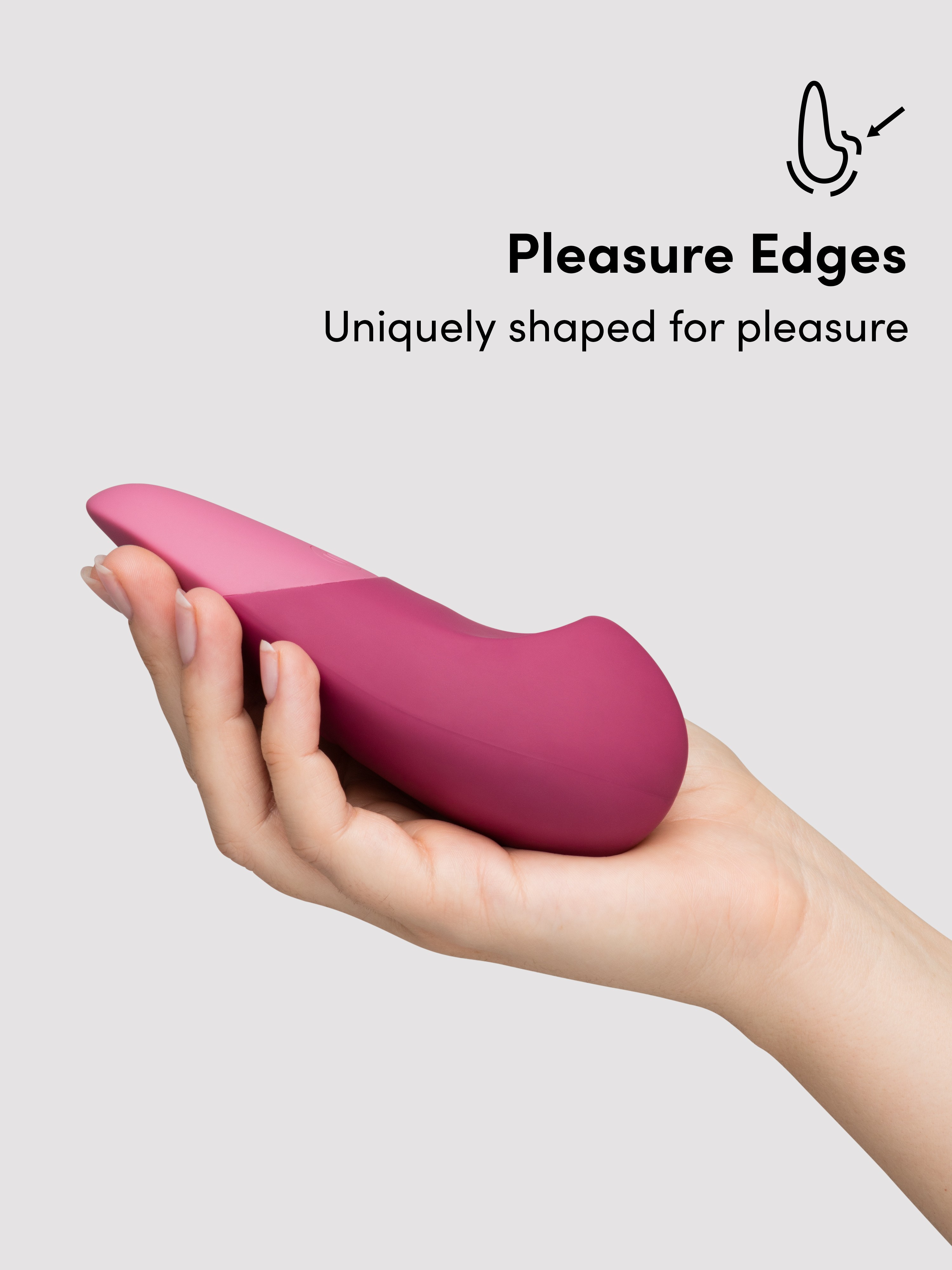 Womanizer Vibe Pink Rechargeable Clitoral Vibrator , Pink, hi-res
