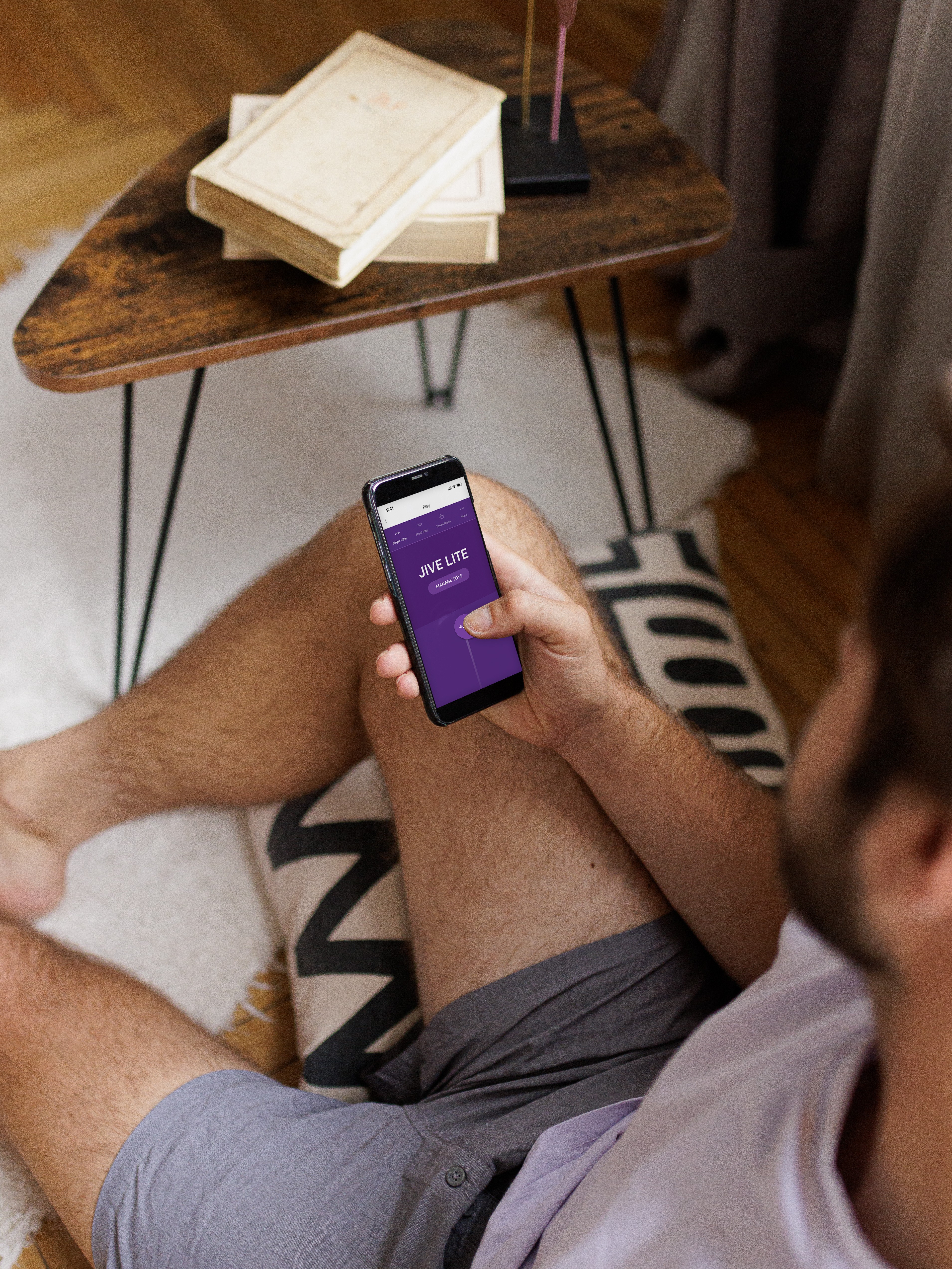 We-Vibe Jive Lite Rechargeable App Controlled Vibrating Love Egg , Purple, hi-res