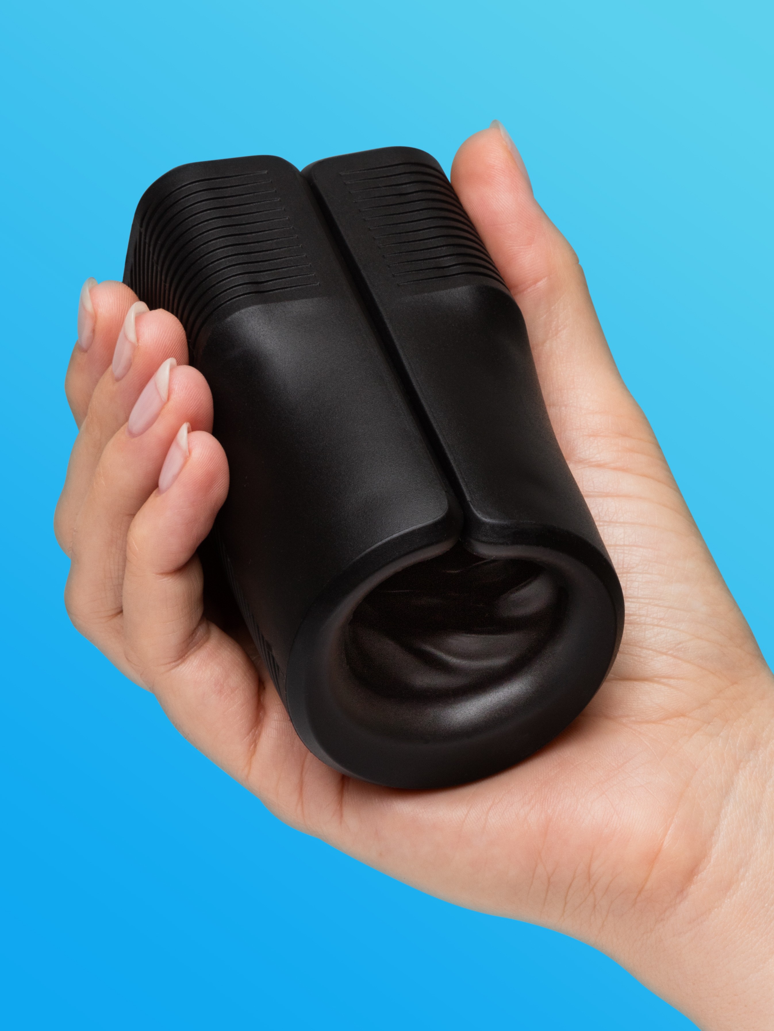 Arcwave Zing Rechargeable Vibrating Male Masturbator, Black, hi-res