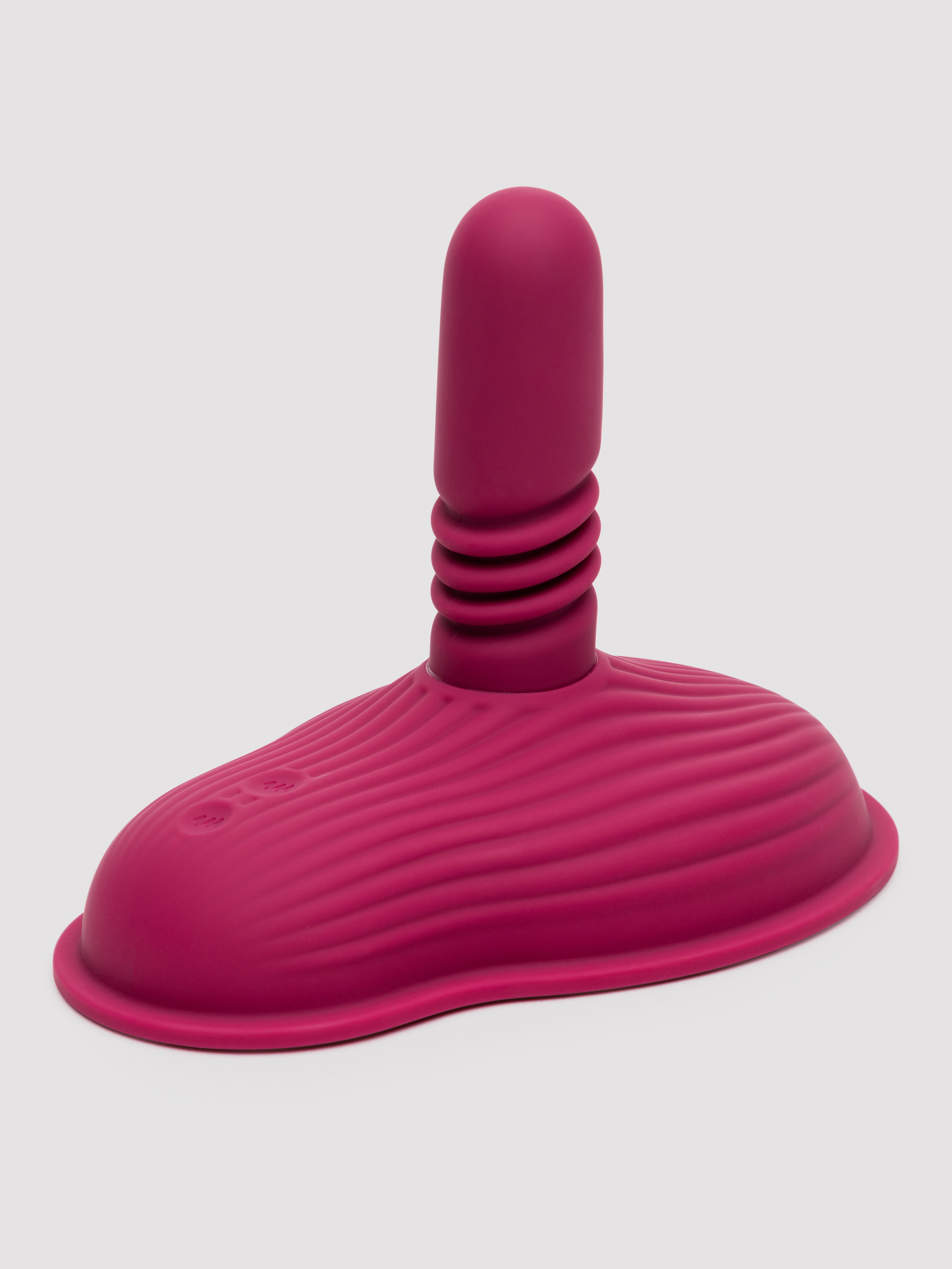 Dual Rider Thrusting and Grinding Pleasure Vibrator, Red, hi-res
