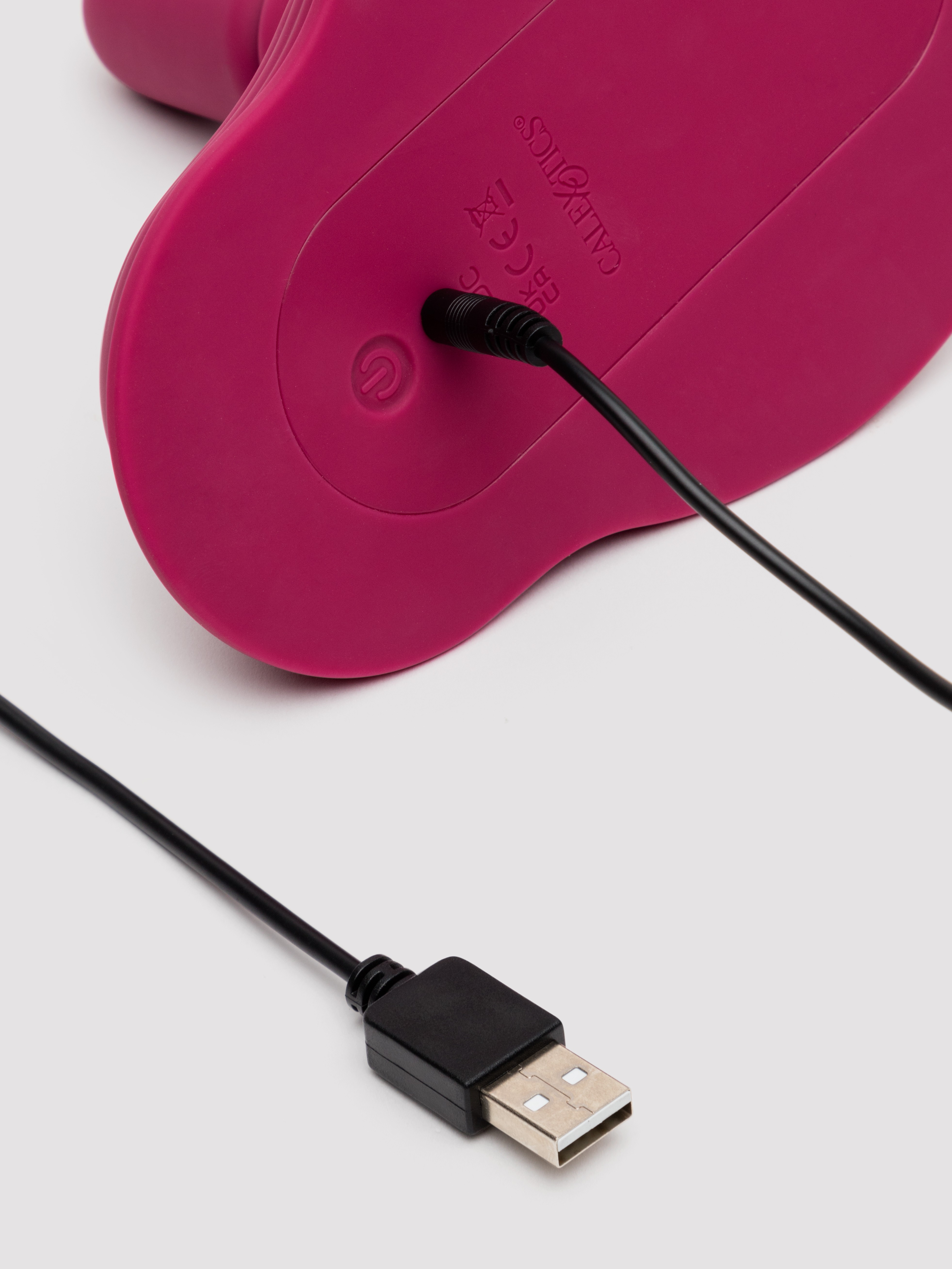 Dual Rider Thrusting and Grinding Pleasure Vibrator, Red, hi-res