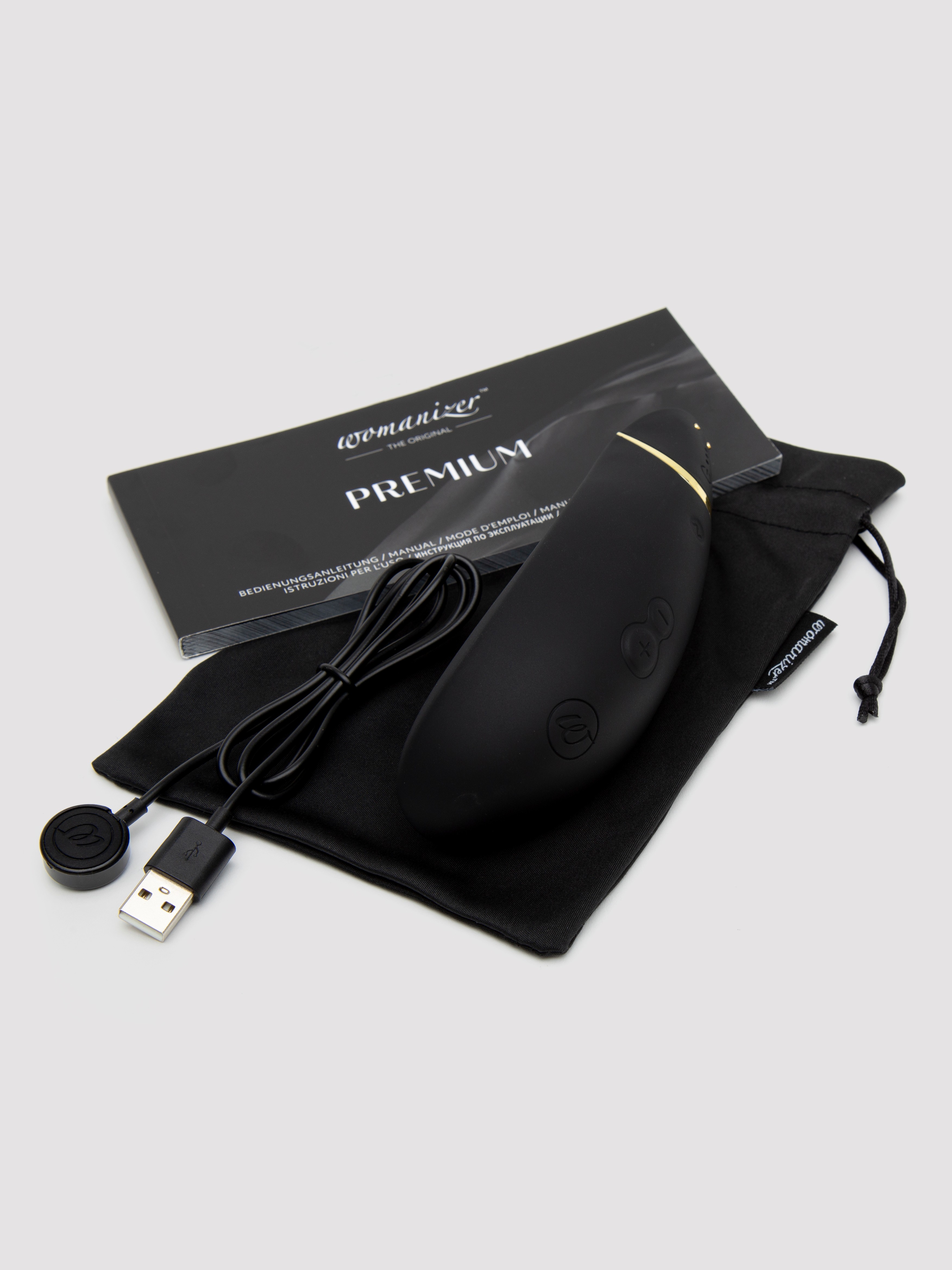 Womanizer X We-Vibe Golden Moments Limited Edition Pleasure Collection, Black, hi-res