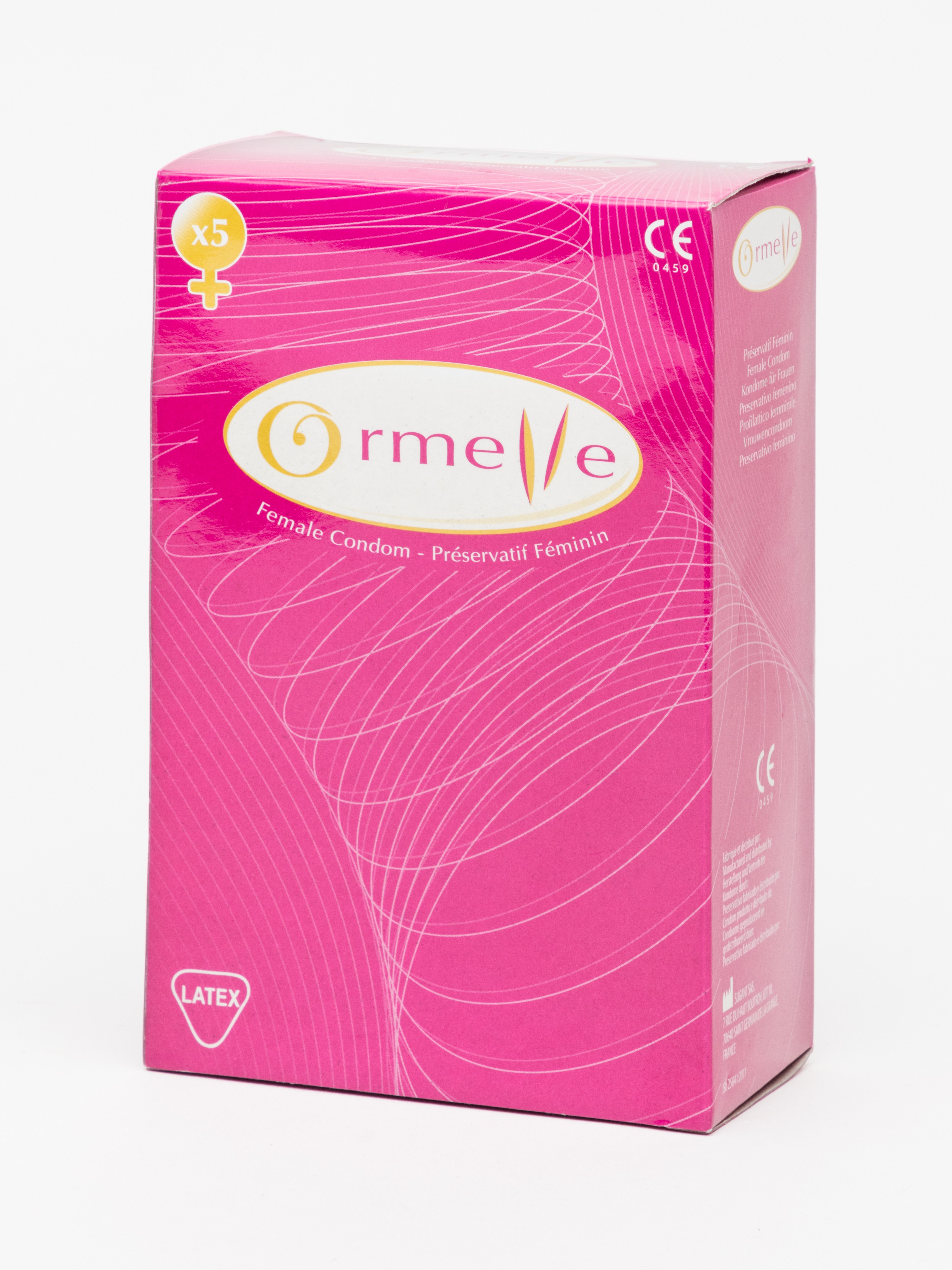 EXS Ormelle Latex Female Condoms (5 Pack), , hi-res