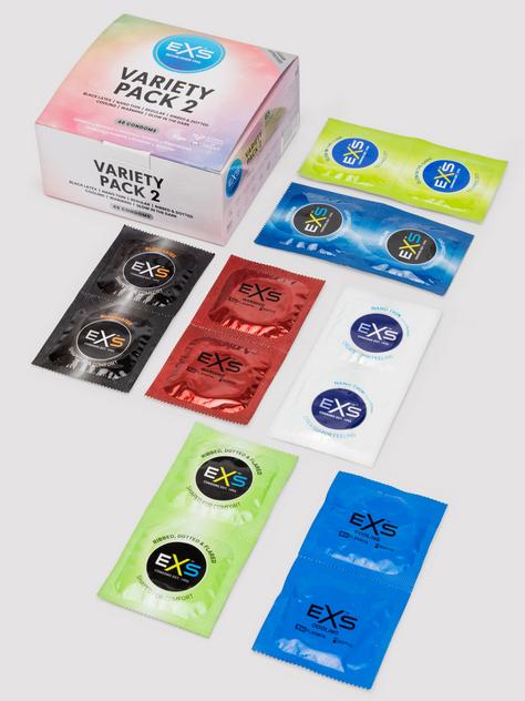 EXS Variety Pack 2 Latex Condoms (48 Pack), , hi-res