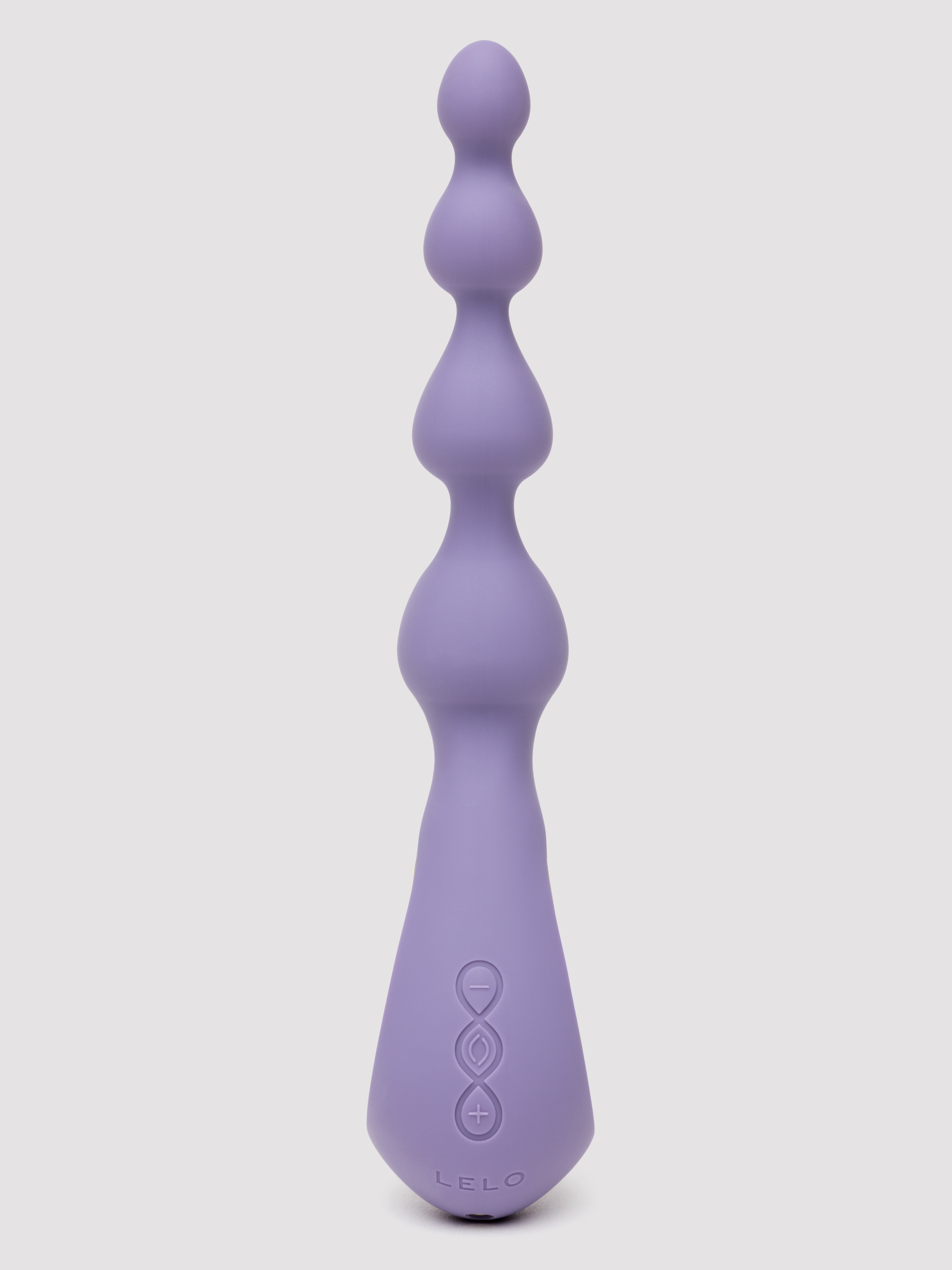 Lelo Soraya Vibrating Anal Beads Butt Plug, Purple, hi-res