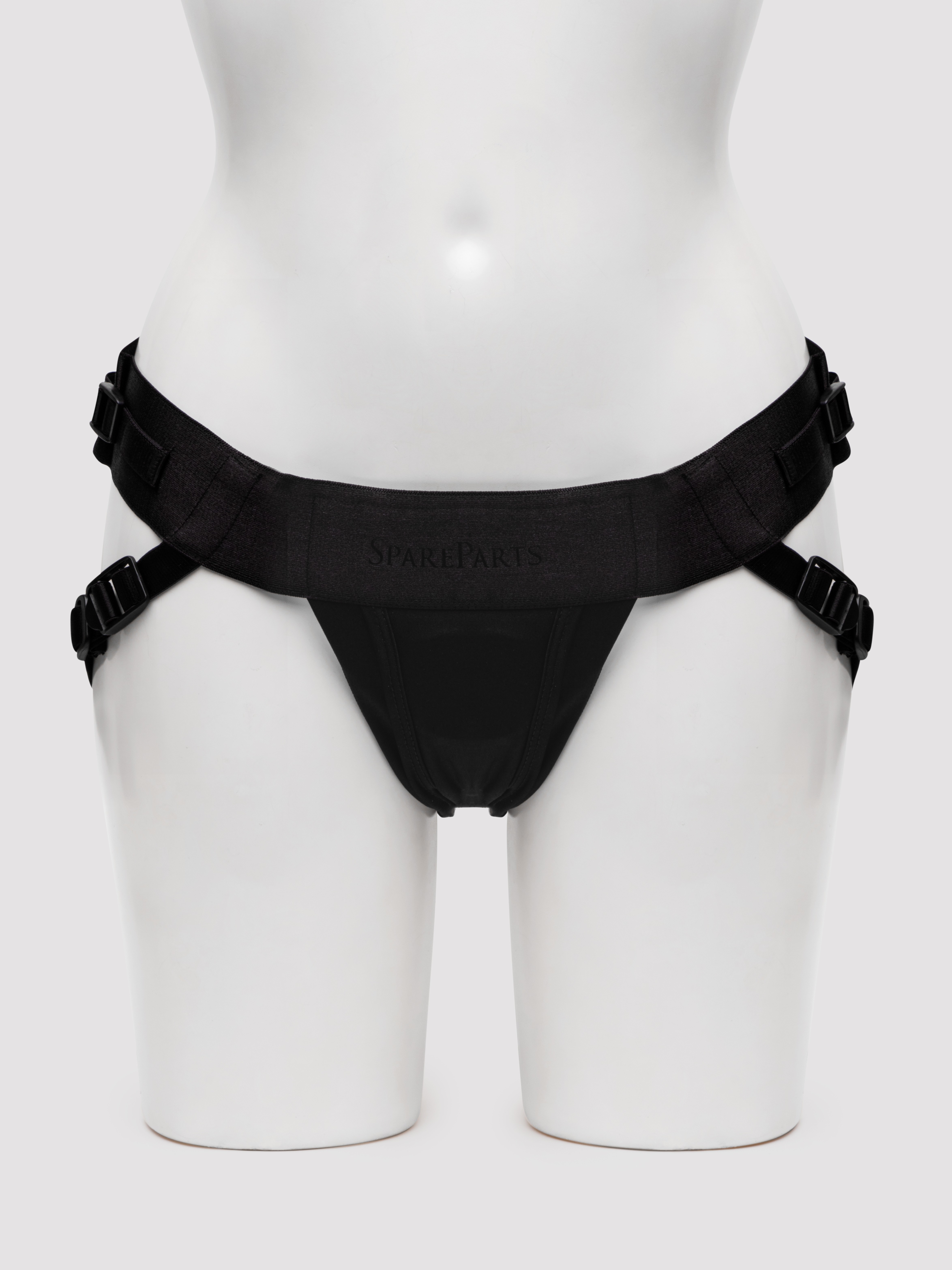 Spareparts Hardwear Unisex Nylon Joque Strap-On Harness , Black, hi-res