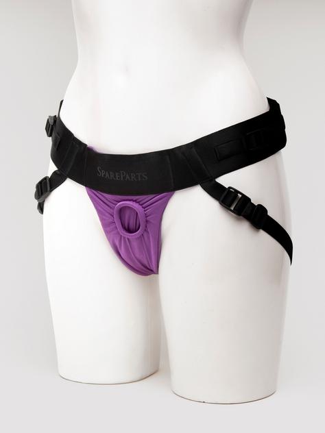 Spareparts Hardwear Unisex Nylon Joque Strap-On Harness , Purple, hi-res