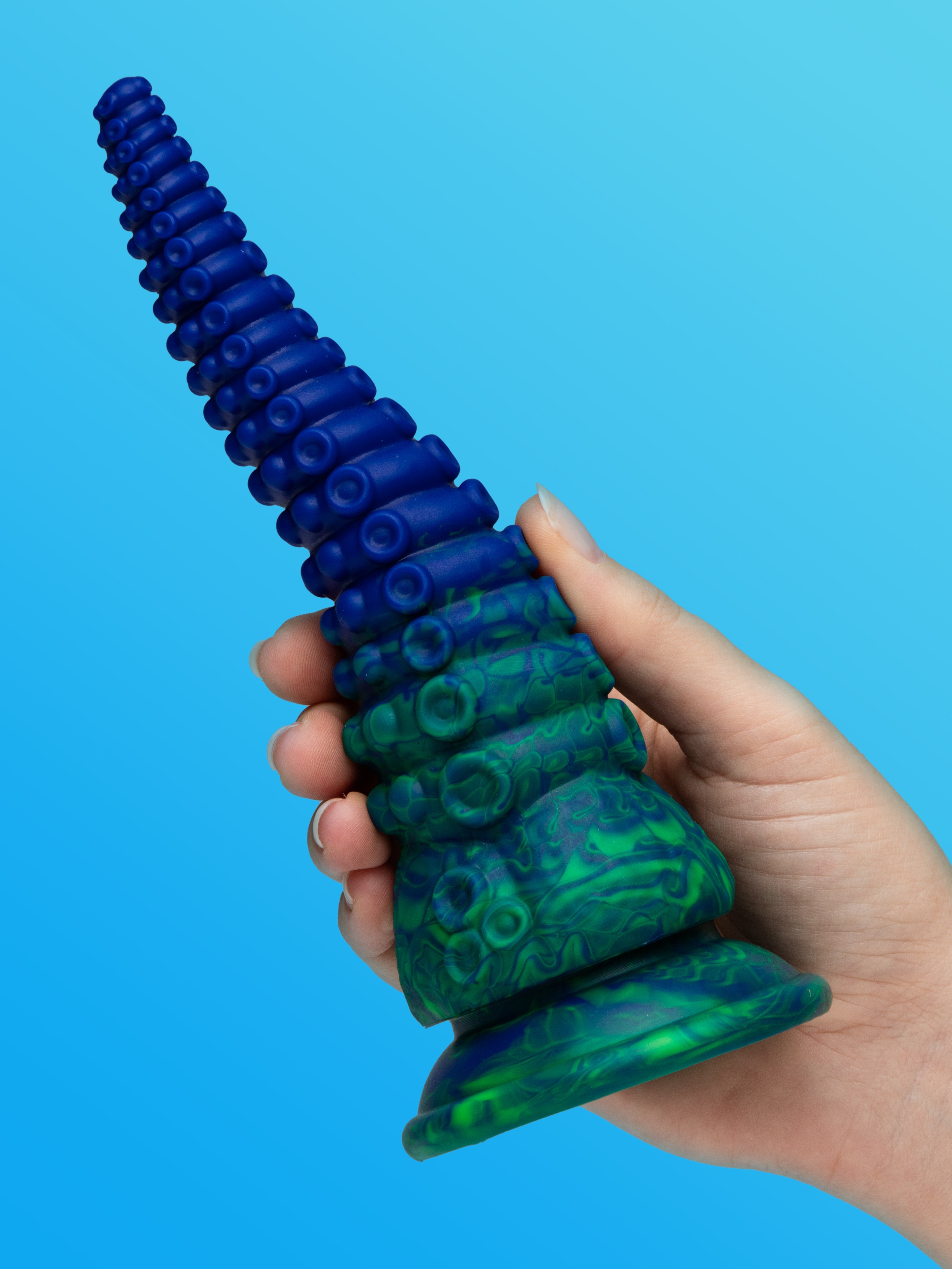 Lovehoney Tantric Tentacle Fantasy Dildo, Red, hi-res