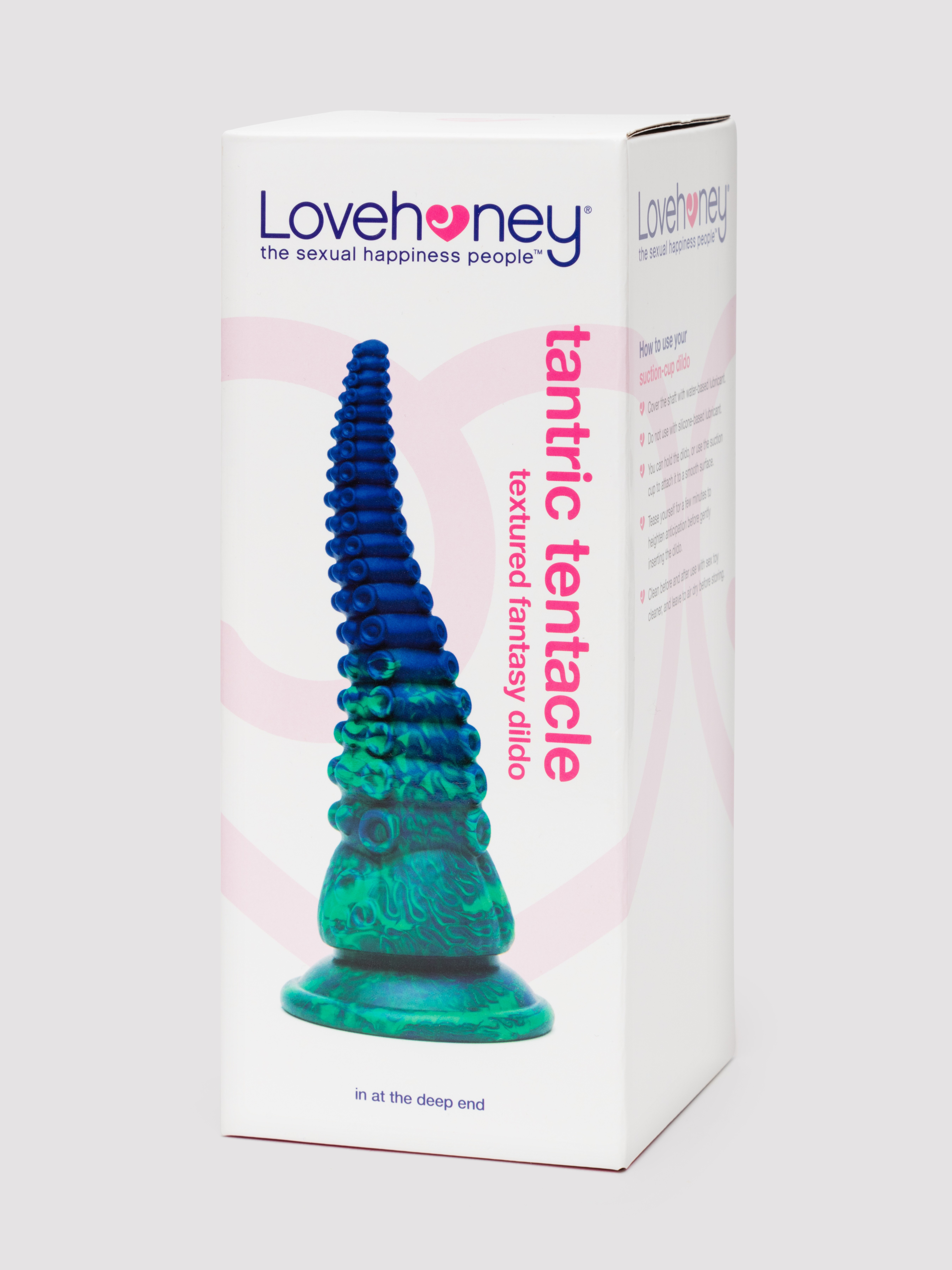 Lovehoney Tantric Tentacle Fantasy Dildo, Red, hi-res