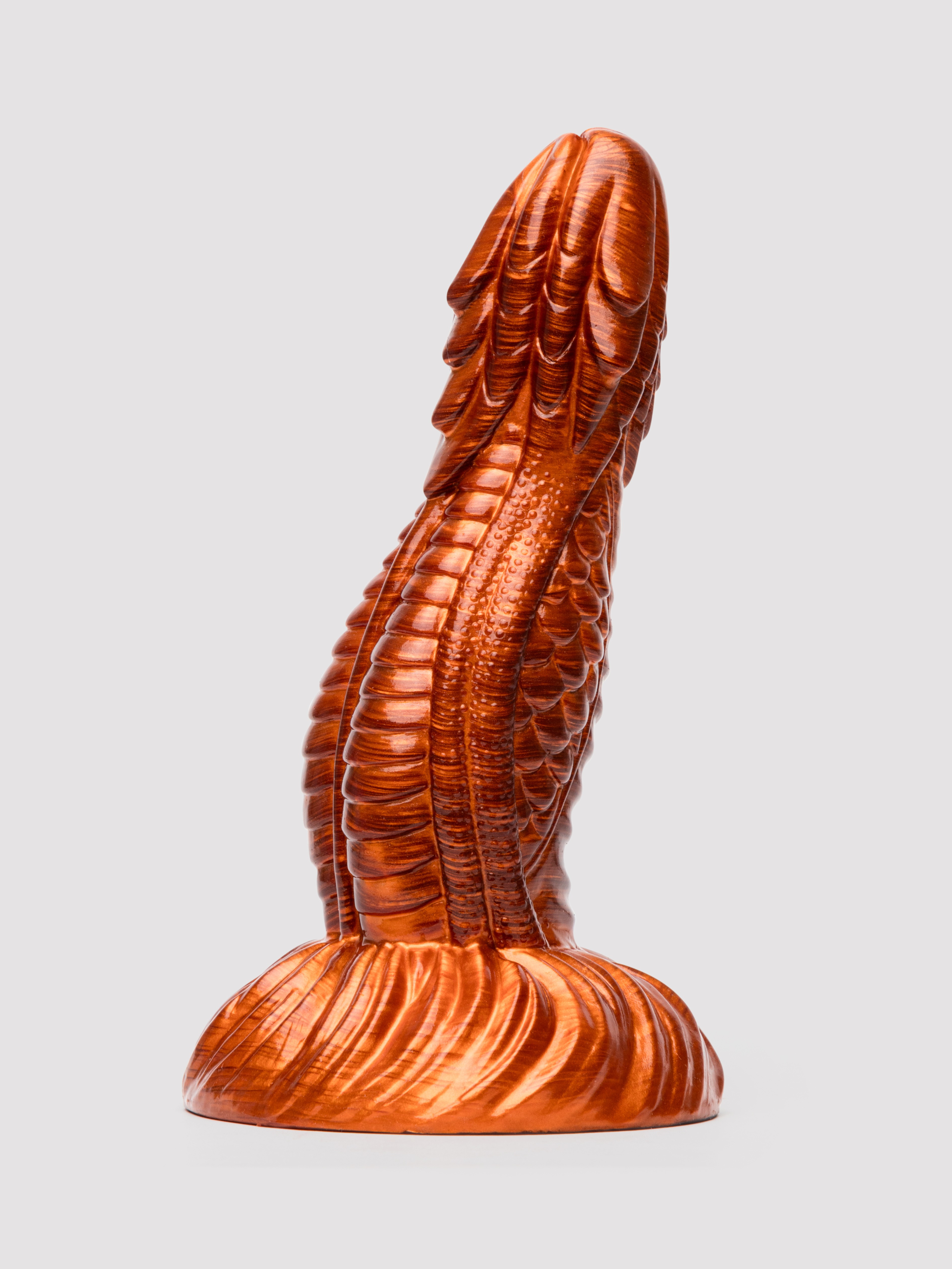 Image of Lovehoney Lust Legend Fantasy Scaly Dragon Dildo - Orange