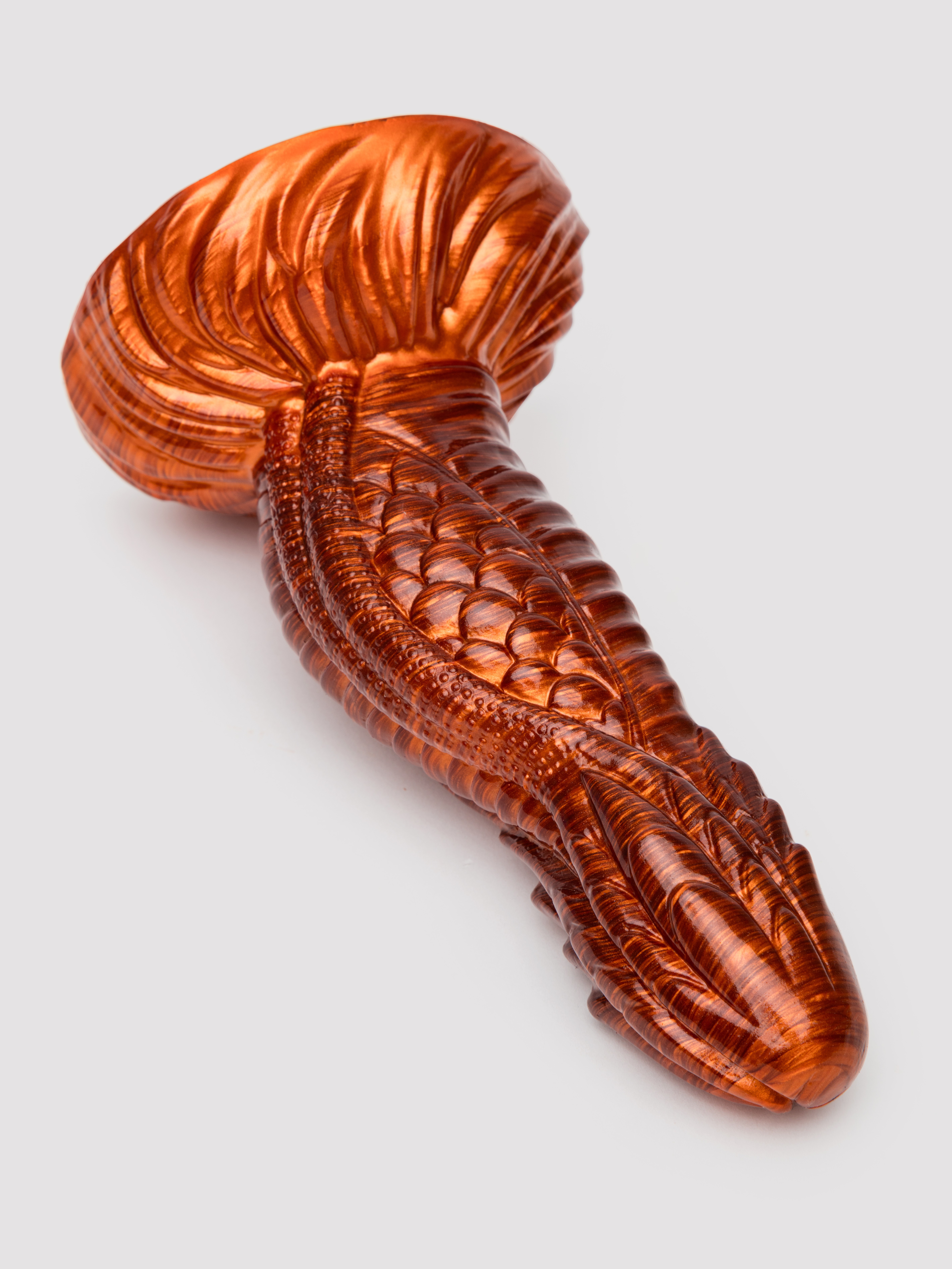 Lovehoney Lust Legend Fantasy Scaly Dragon Dildo, Orange, hi-res