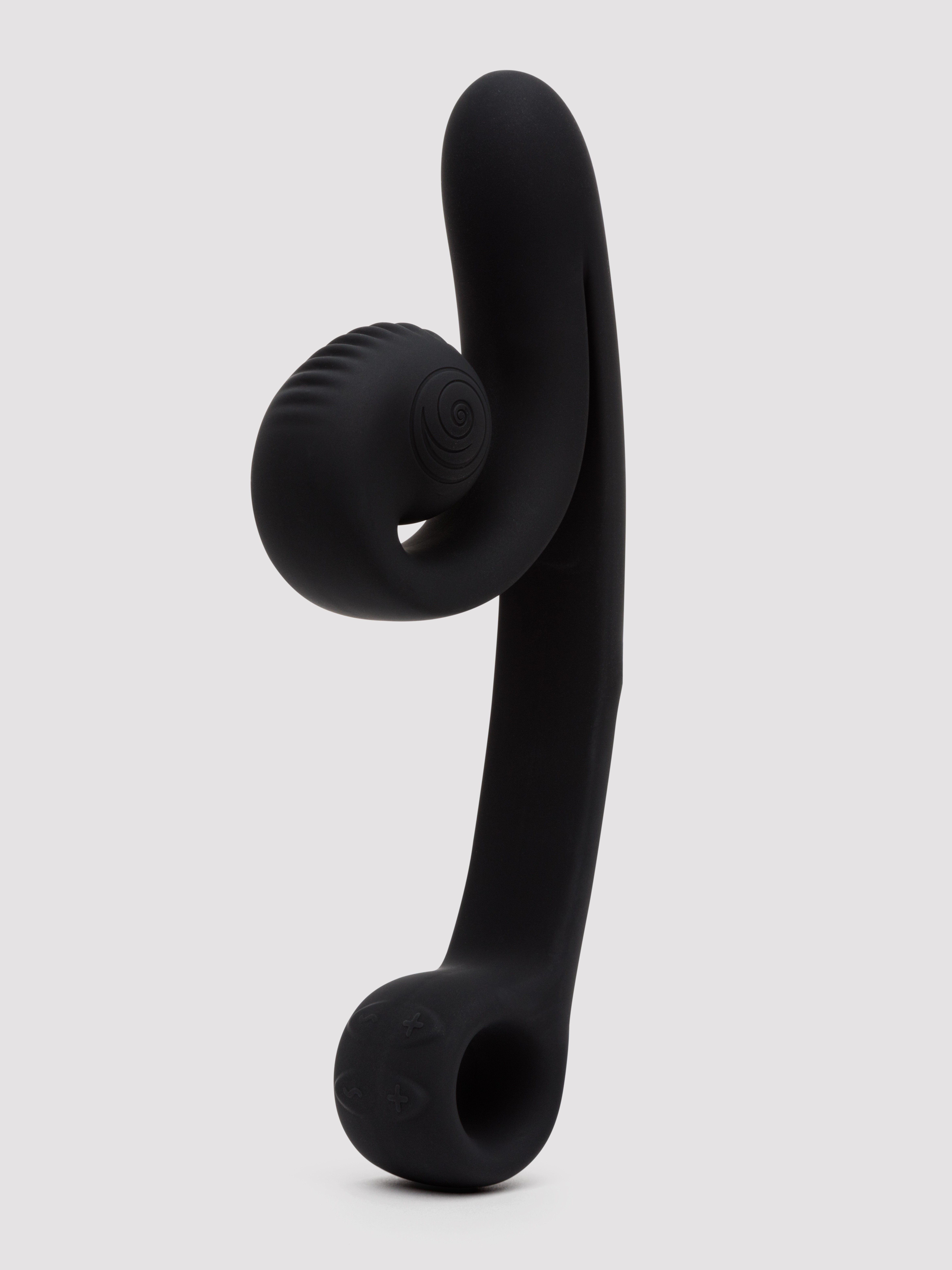 Image of Snail Vibe Curve Rechargeable Extra Powerful Dual Vibrator - Black