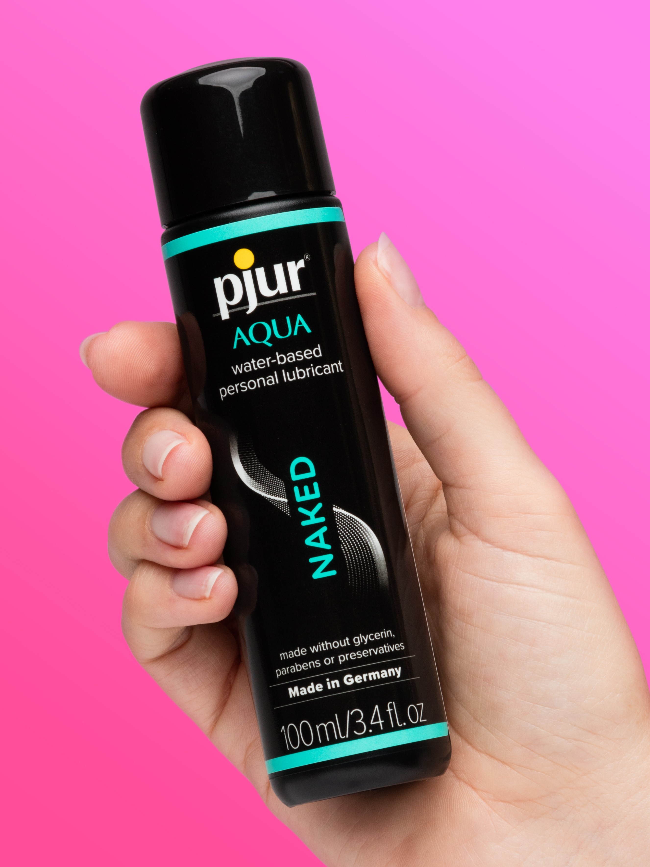 pjur AQUA Naked Water-Based Personal Lubricant 3.4fl oz, , hi-res