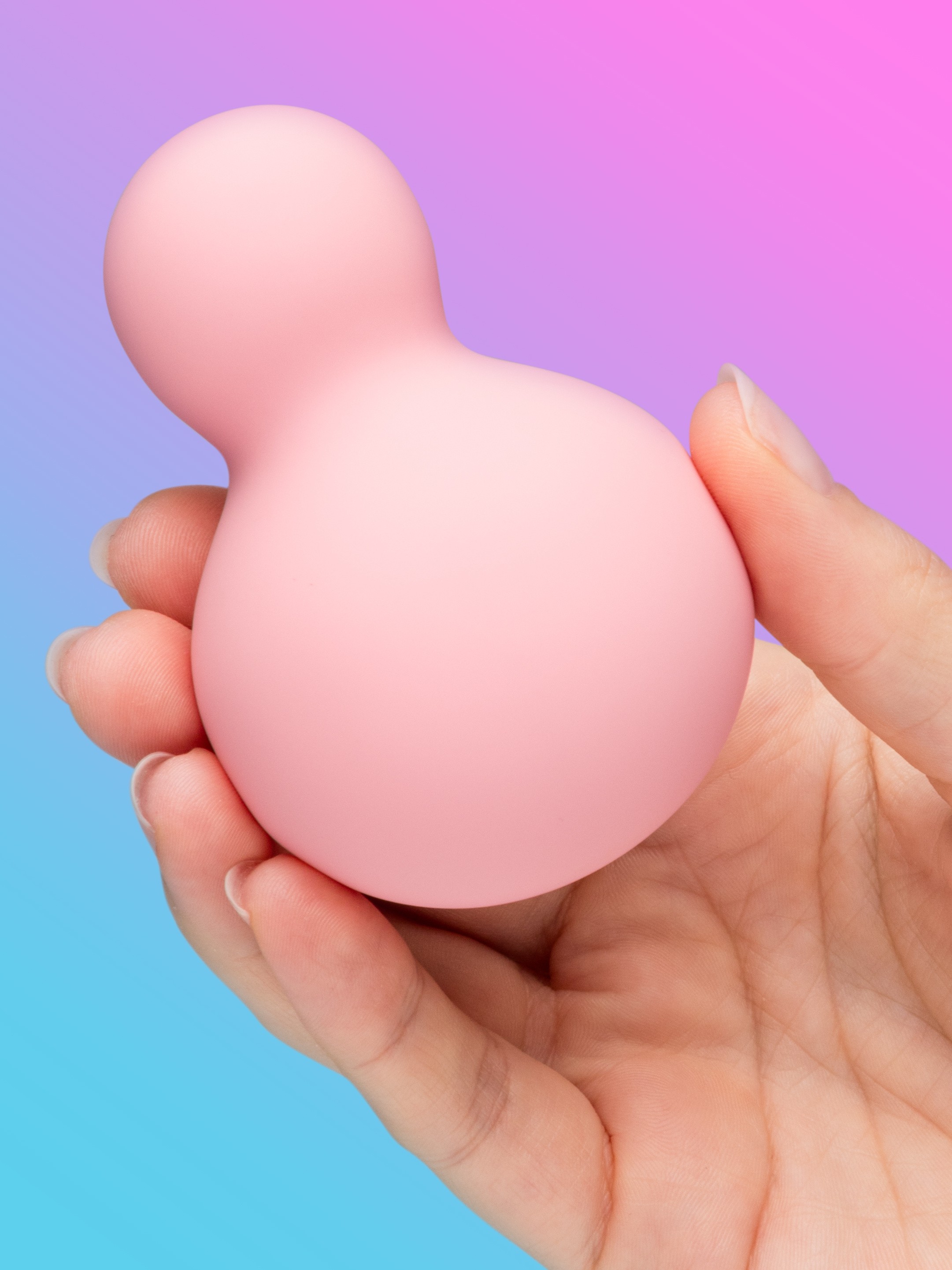 Iroha by Tenga Yuki Soft Touch Discreet Clitoral Vibrator, Pink, hi-res