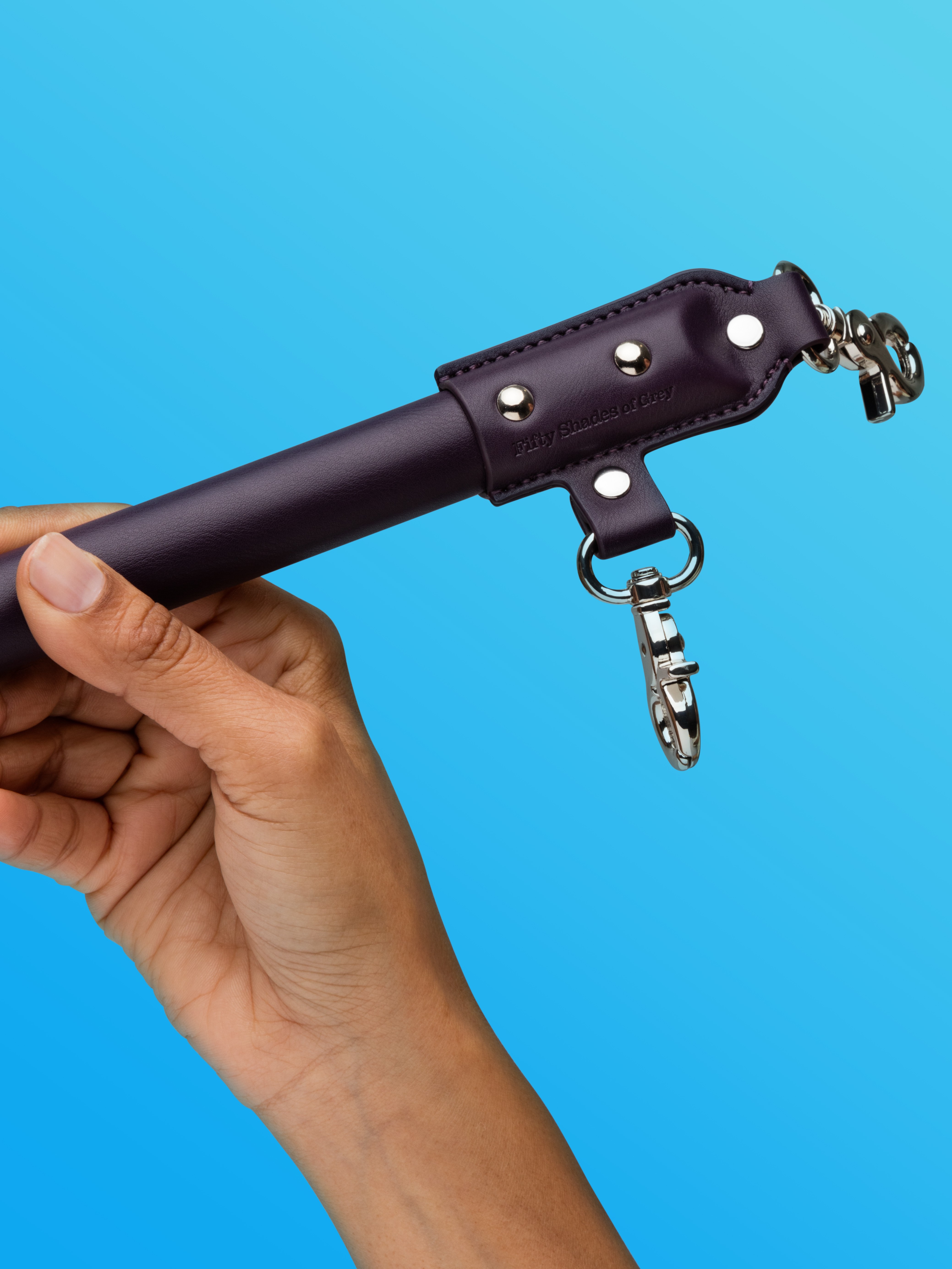 Fifty Shades of Grey Spreader Bar with Ankle Cuffs, Black, hi-res