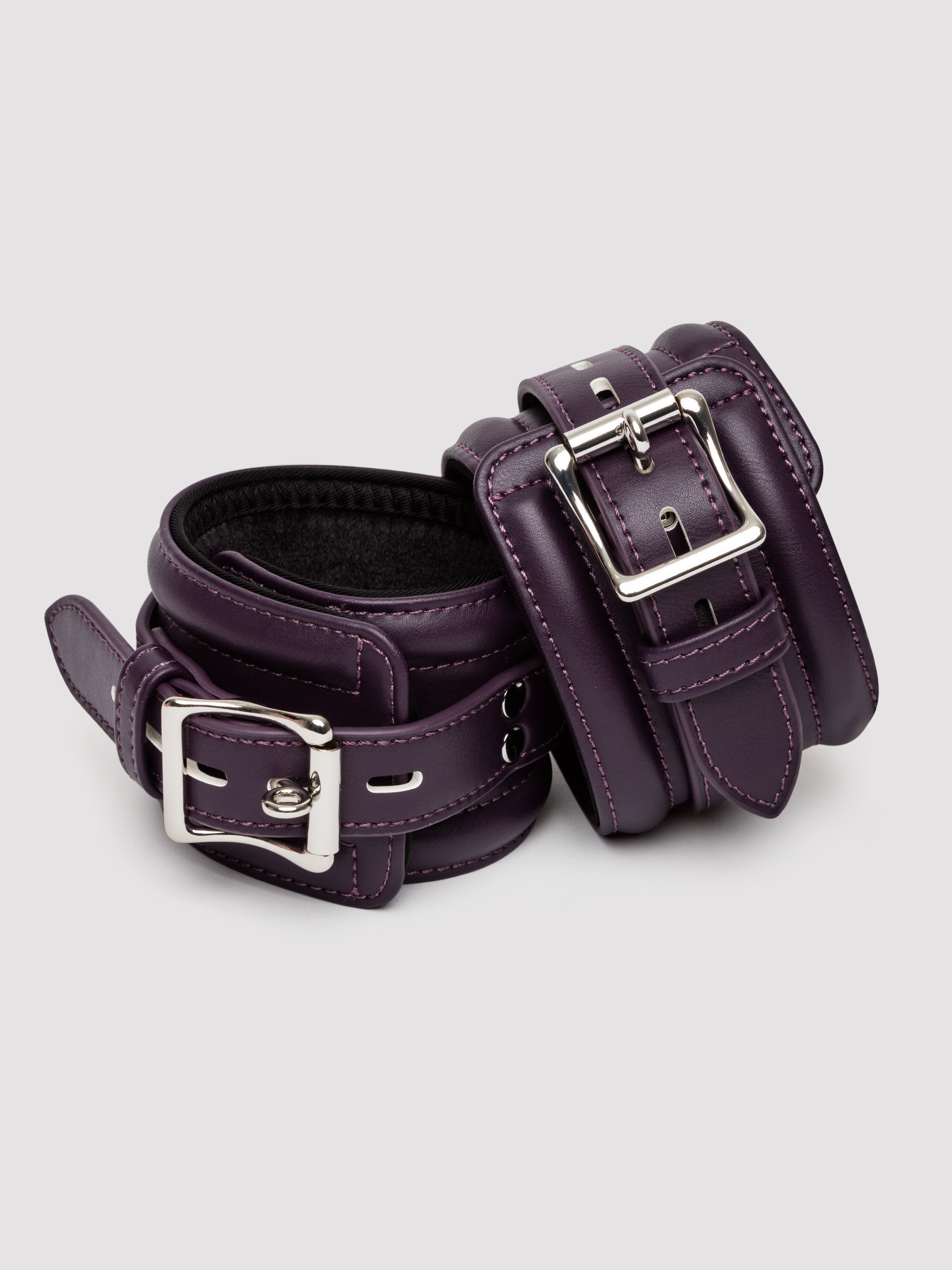 Fifty Shades of Grey Spreader Bar with Ankle Cuffs, Black, hi-res