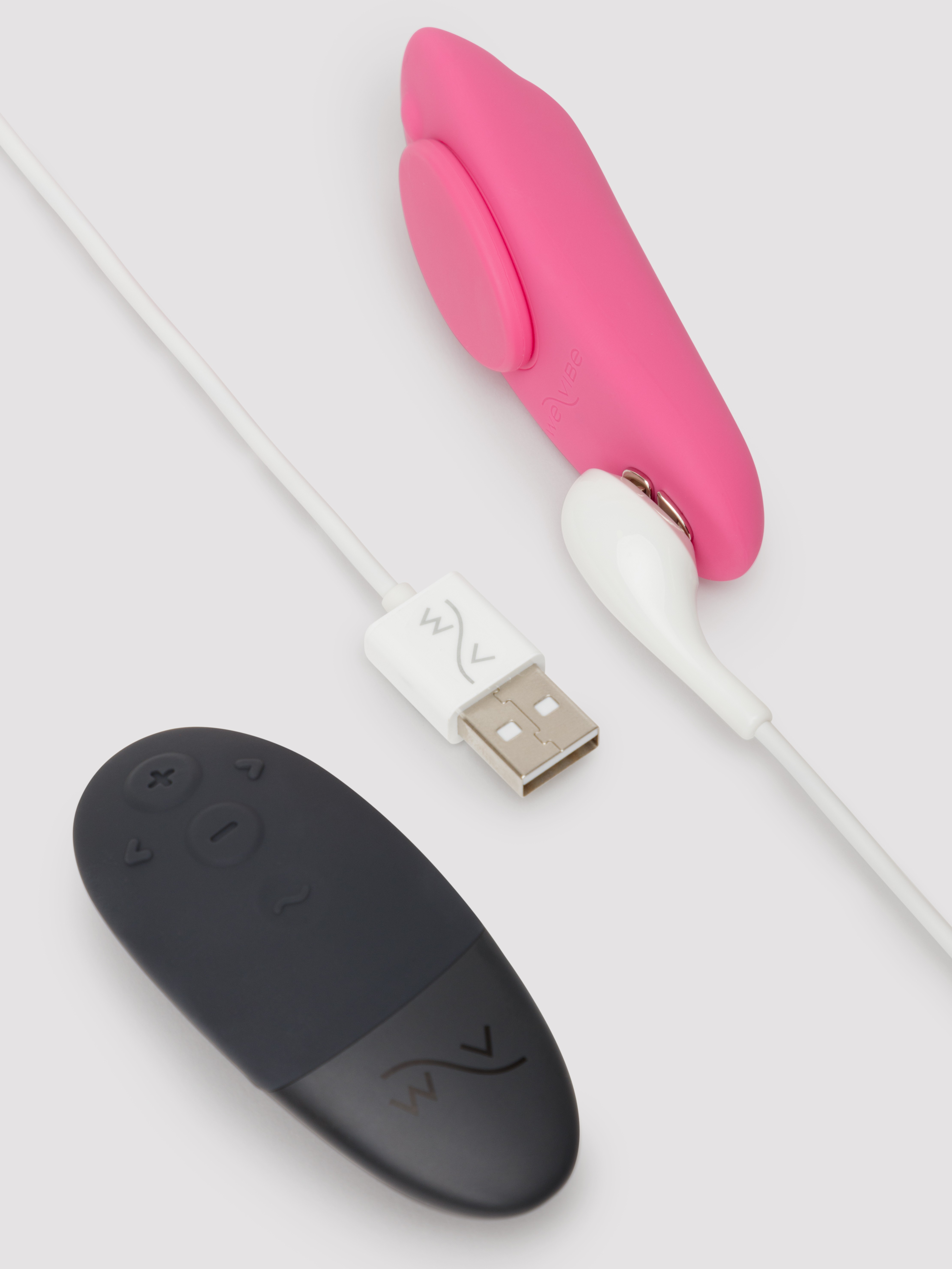 We-Vibe X Lovehoney Moxie + App and Remote Controlled Wearable Clitoral Vibrator, Hot Pink, hi-res