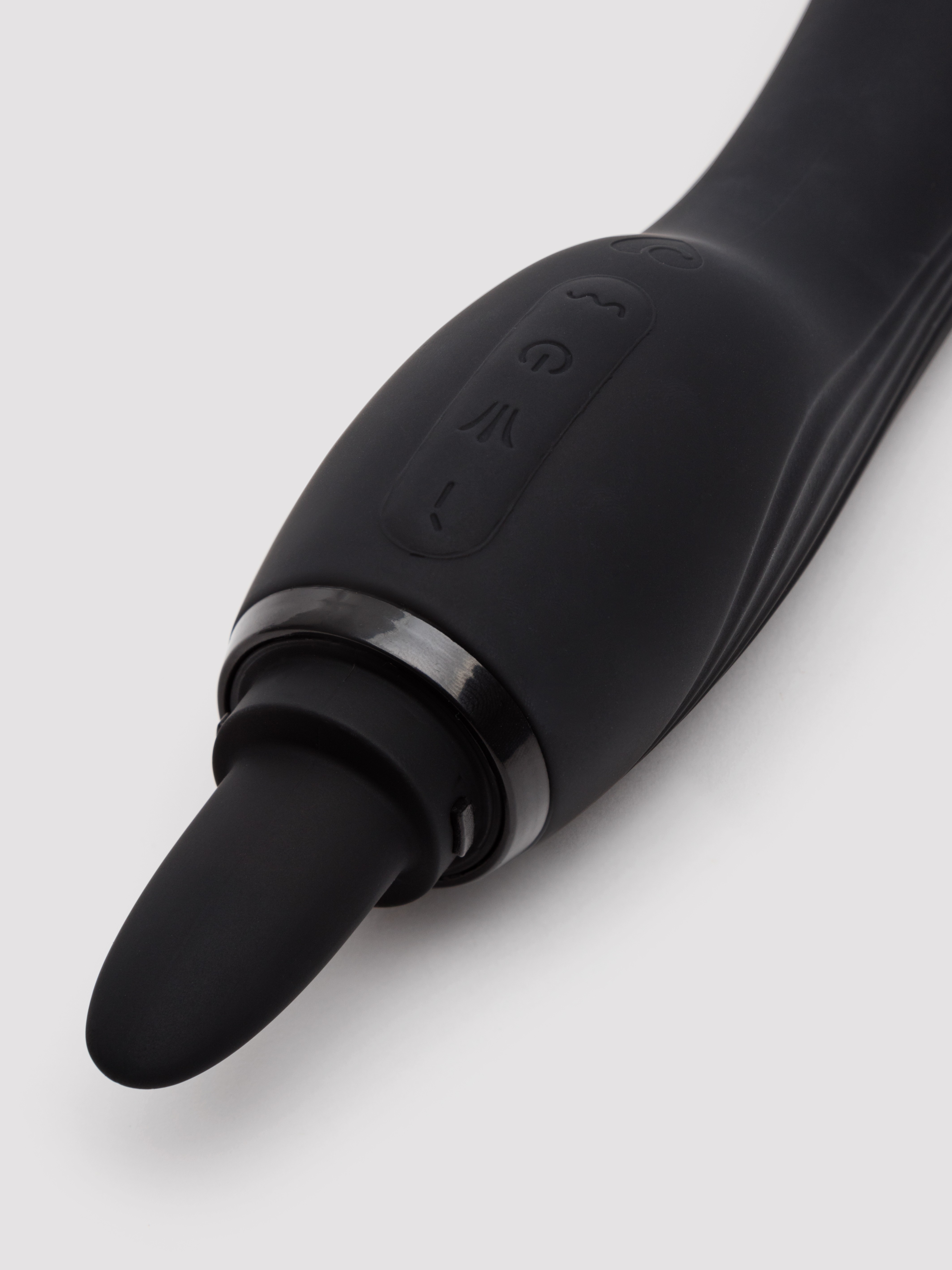 Lovehoney Lick Me Vibrating Pussy Pump and Tongue Vibrator, Black, hi-res