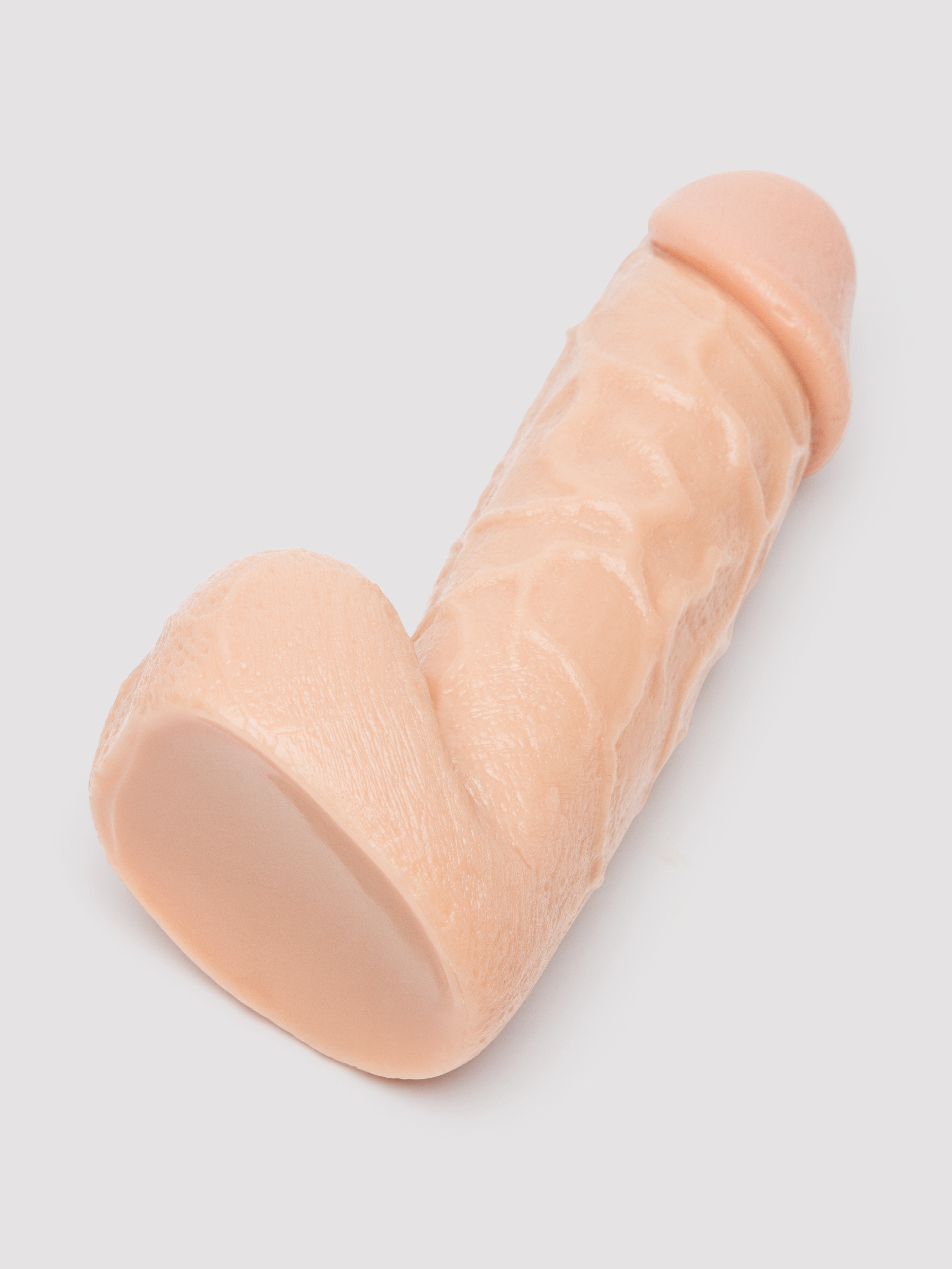 Lifelike Lover Classic Realistic Extra Girthy Dildo 8 Inch, Flesh Pink, hi-res