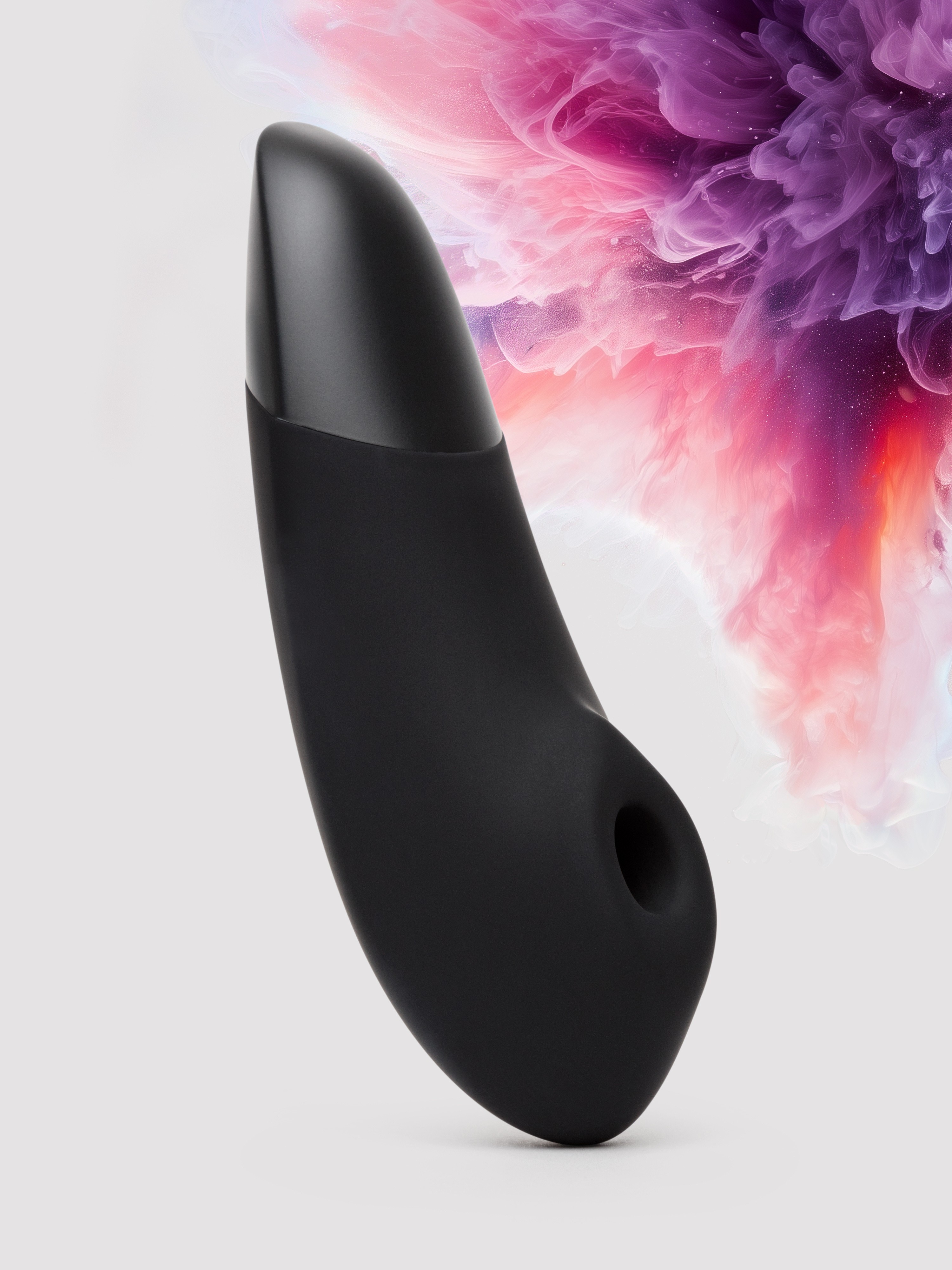 Image of Womanizer Enhance Black Pleasure Air Clitoral Vibrator - Black