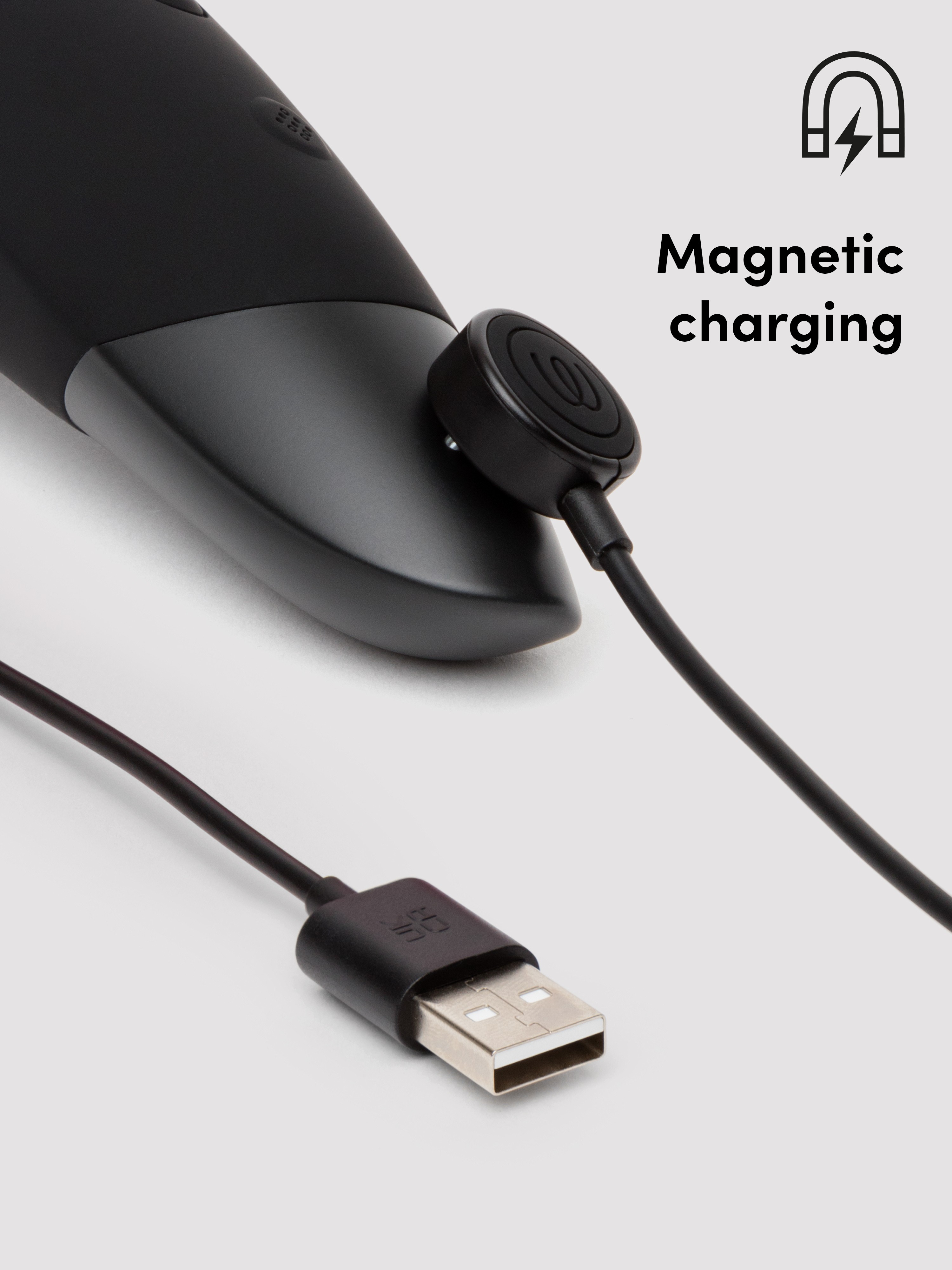 Womanizer Enhance Black Pleasure Air Clitoral Vibrator, Black, hi-res