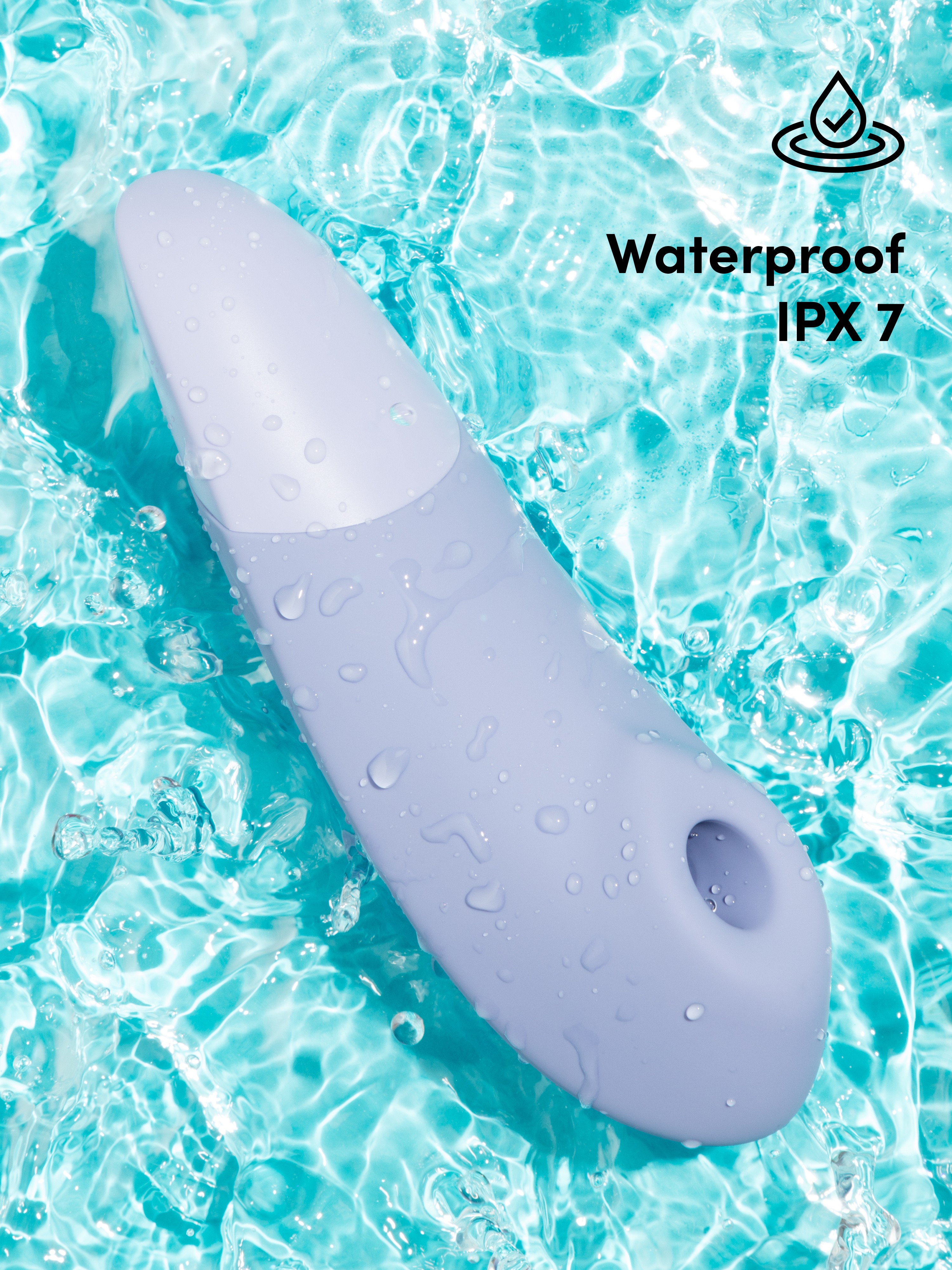 Womanizer Enhance Lilac Pleasure Air Clitoral Vibrator, Purple, hi-res