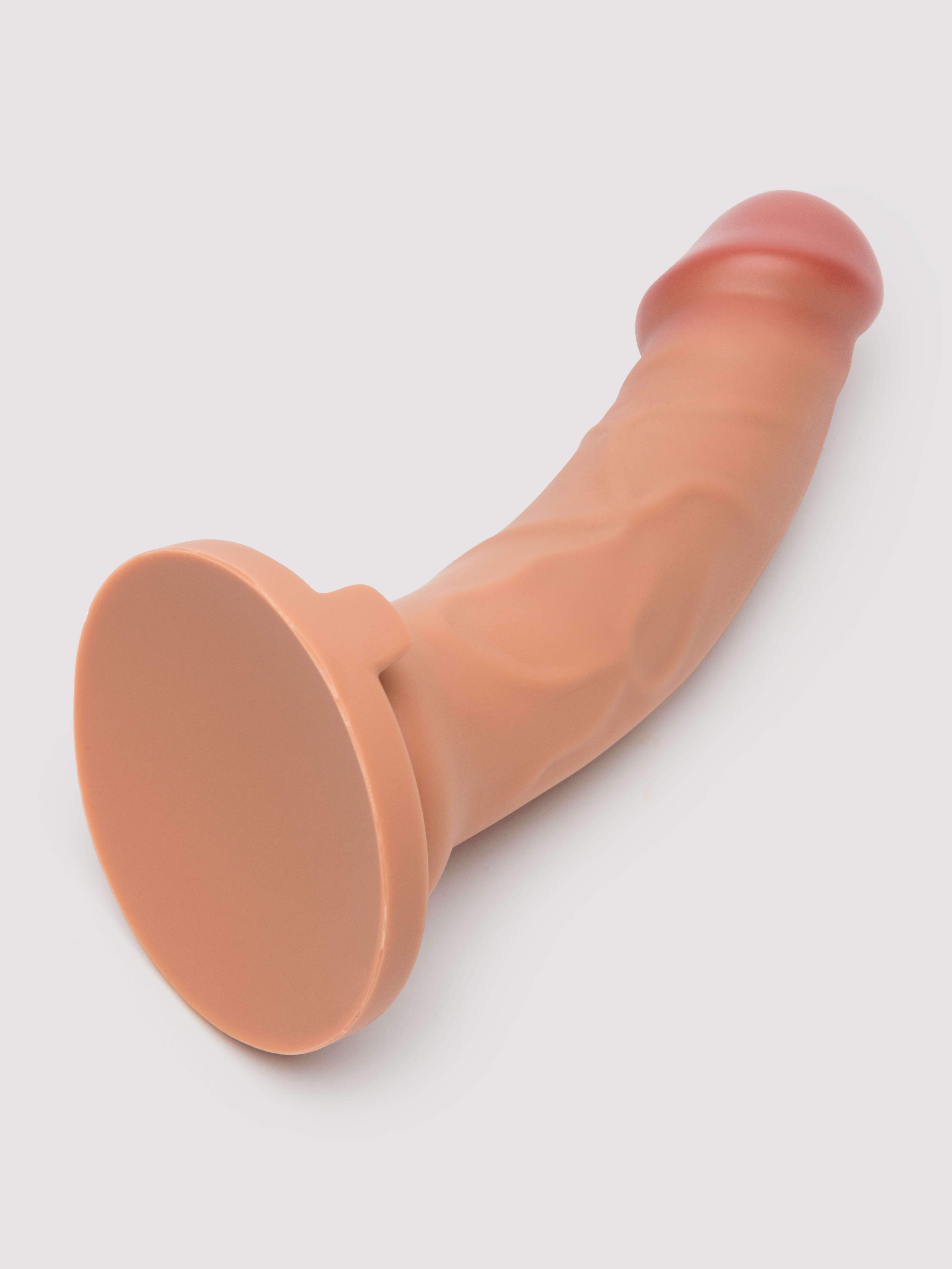 Lifelike Lover Luxe Realistic Silicone Dildo 7 Inch - Flesh Tan, Flesh Tan, hi-res