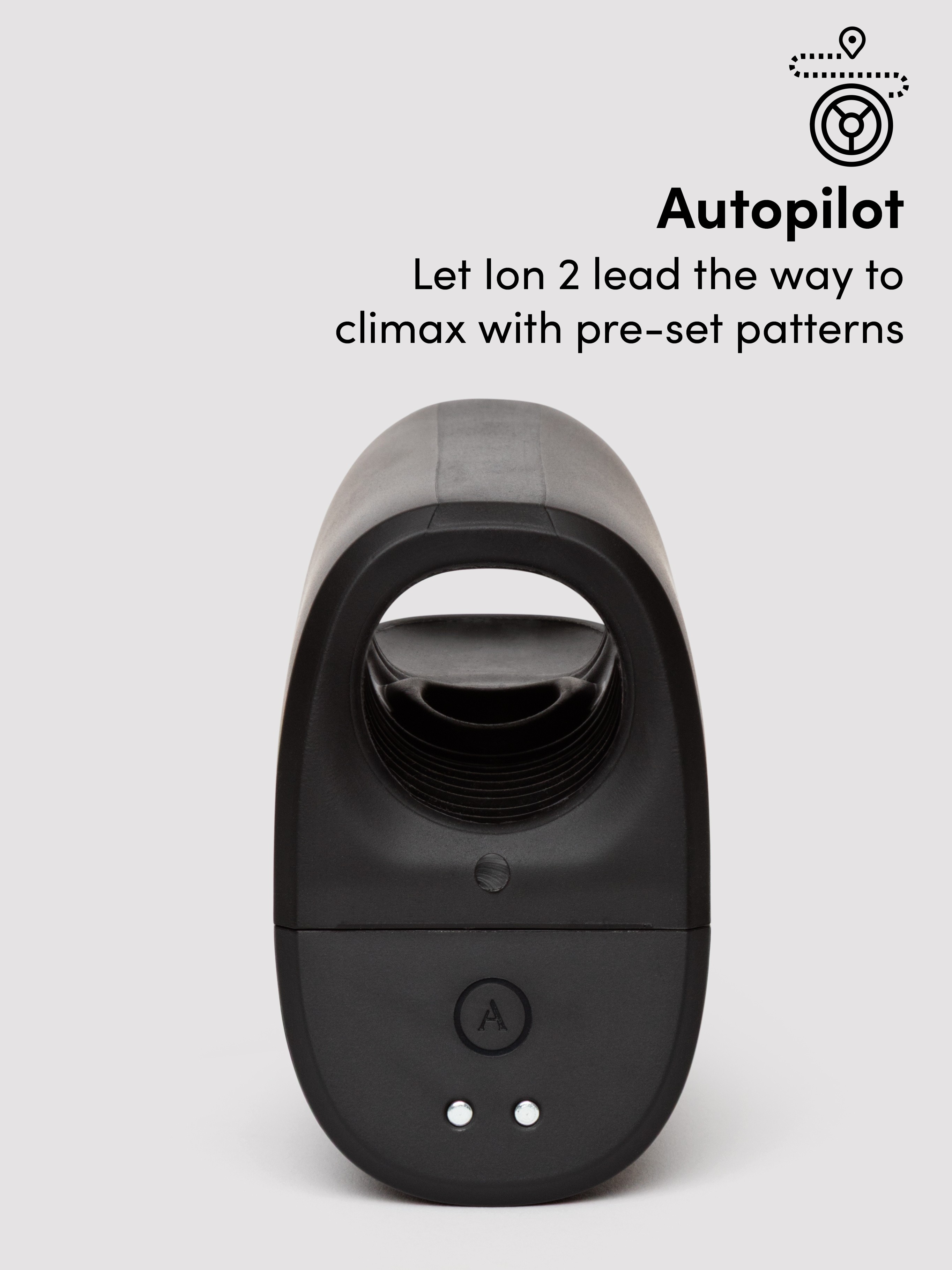 Arcwave Ion 2 Pleasure Air Rechargeable Male Masturbator, Black, hi-res