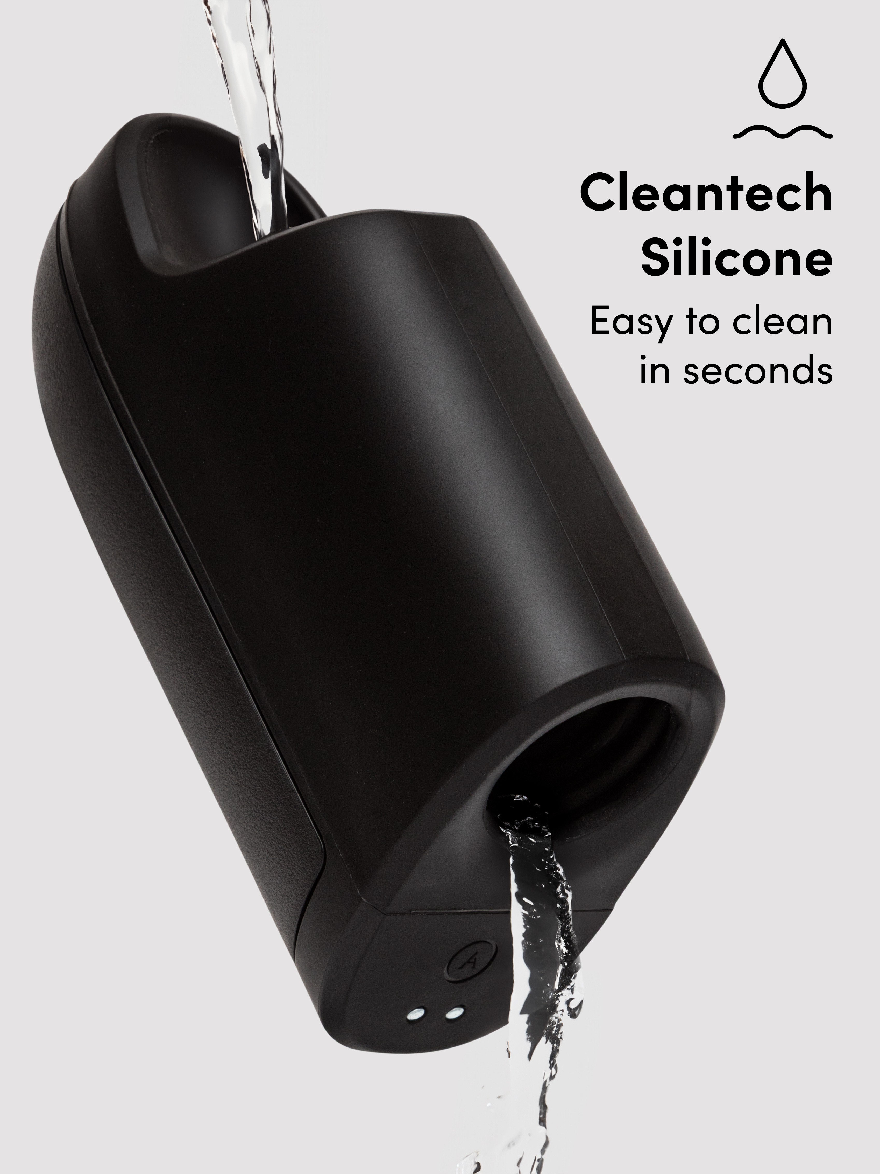 Arcwave Ion 2 Pleasure Air Rechargeable Male Masturbator, Black, hi-res