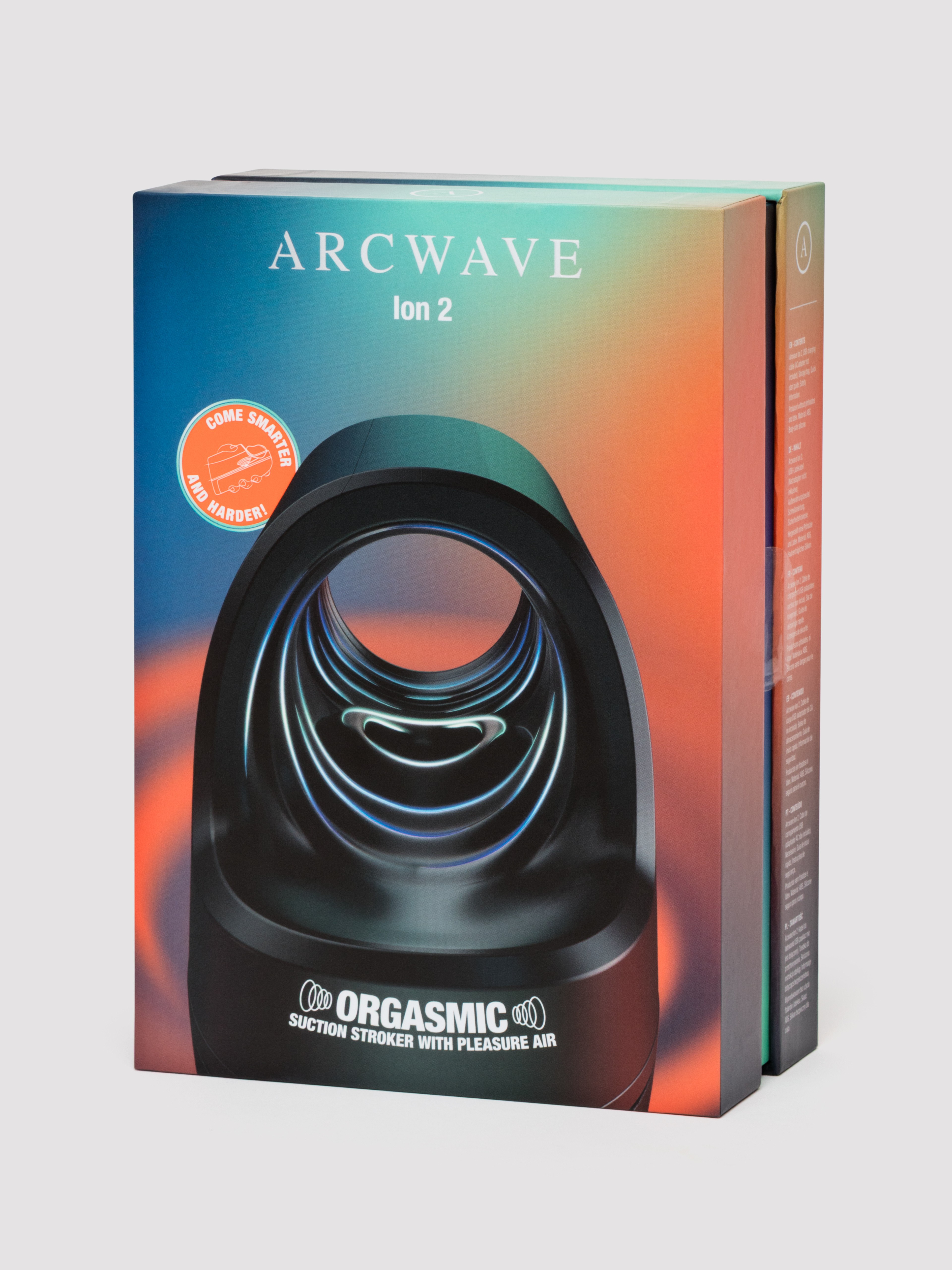 Arcwave Ion 2 Pleasure Air Rechargeable Male Masturbator, Black, hi-res
