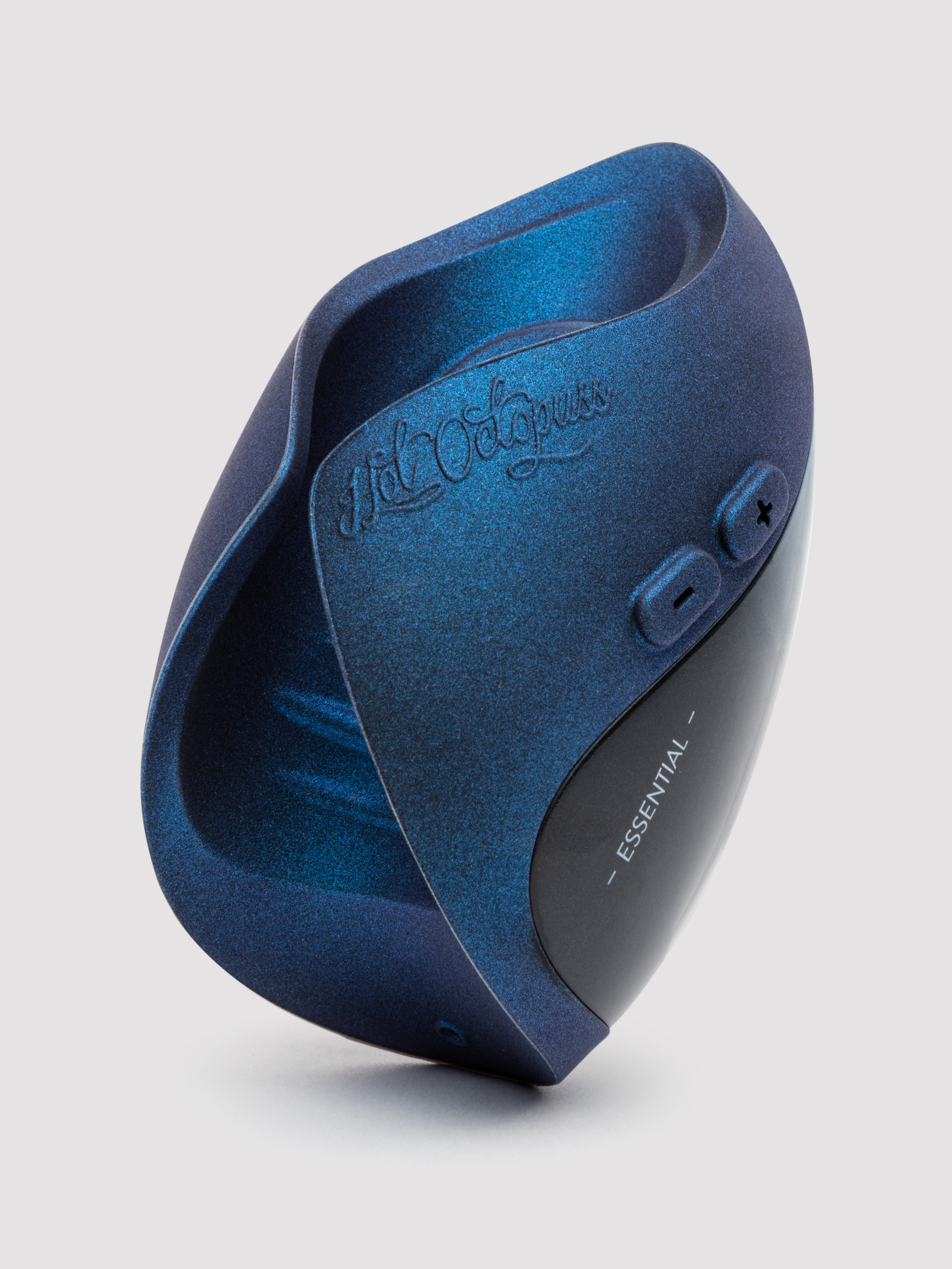 Image of Hot Octopuss Pulse Dragon Eye Solo Essential Vibrating Male Masturbator - Blue