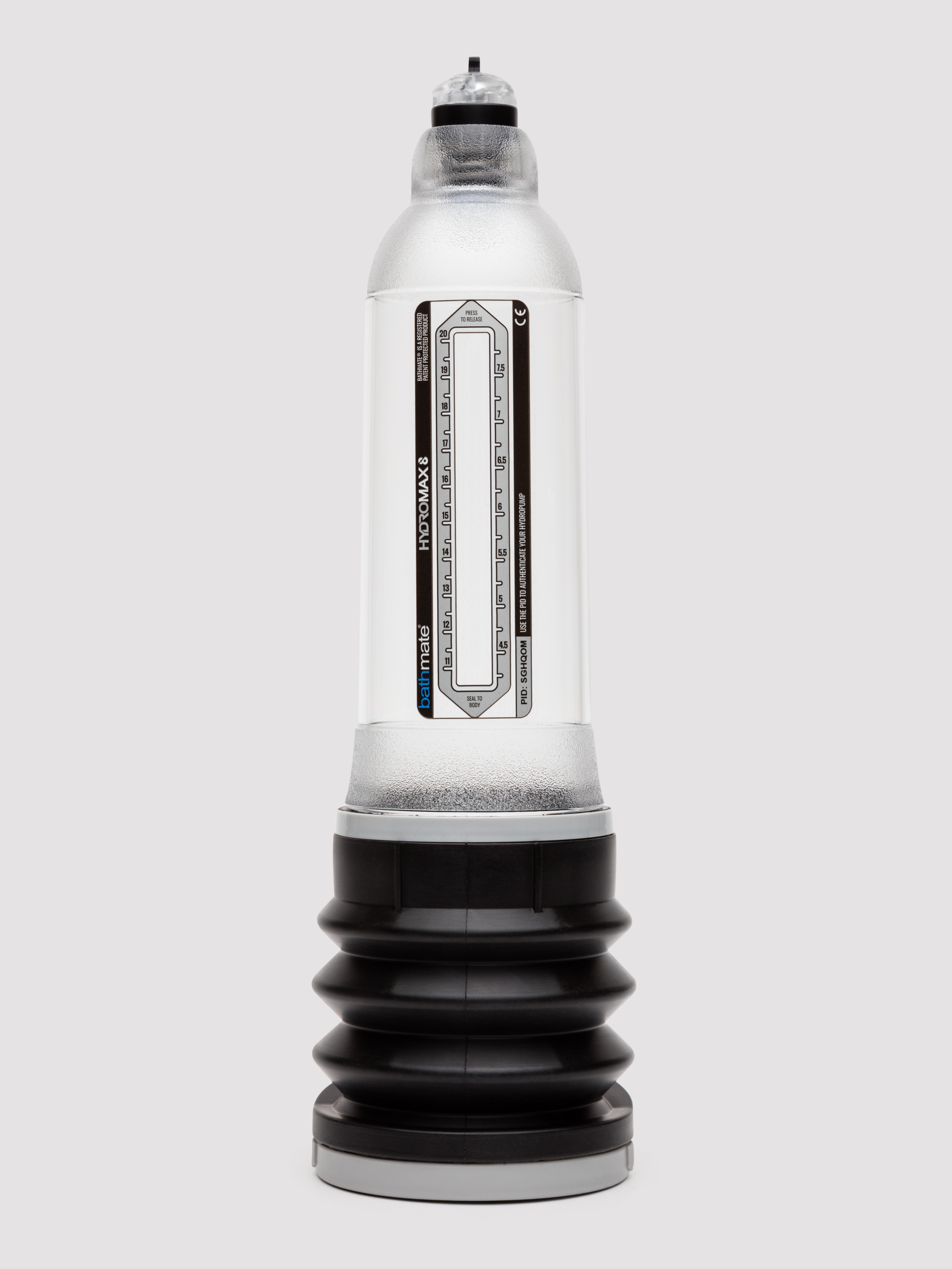 Image of Bathmate HYDROMAX8 Penis Pump Clear 6-8 Inches - Clear