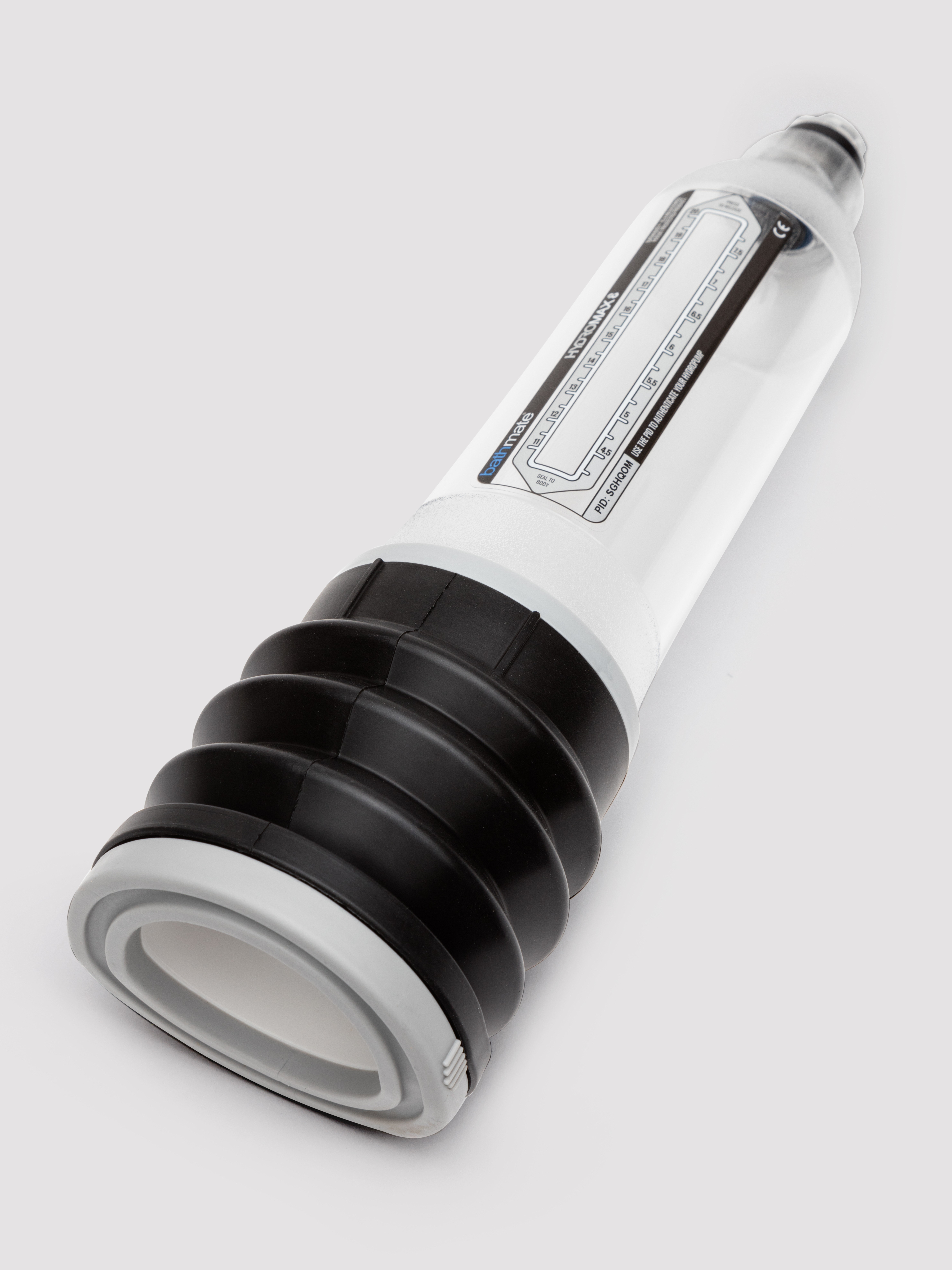 Bathmate HYDROMAX8 Penis Pump Clear 6-8 Inches, Clear, hi-res