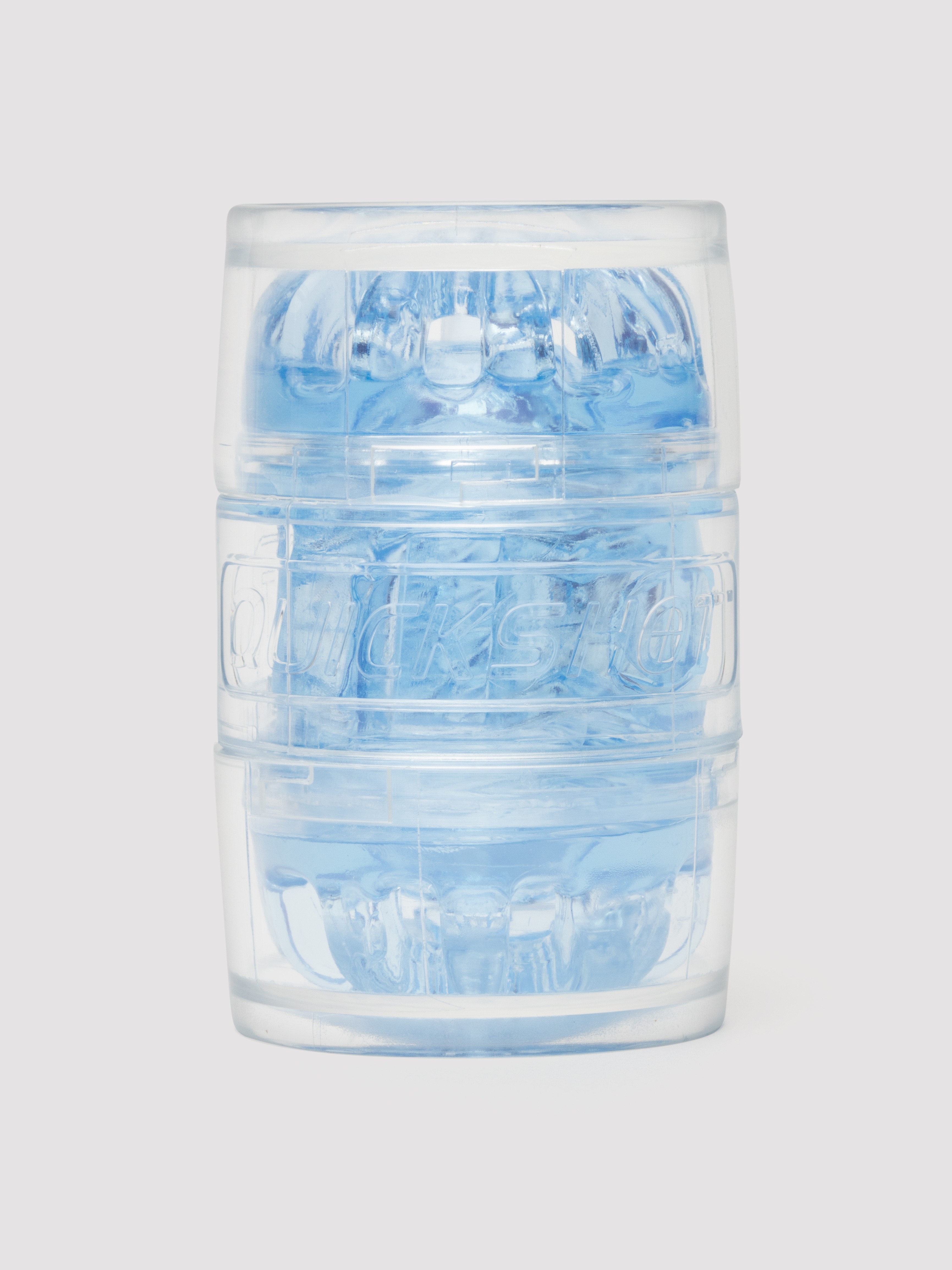 Fleshlight QUICKSHOT Turbo Blue Ice Compact Male Masturbator, Blue, hi-res