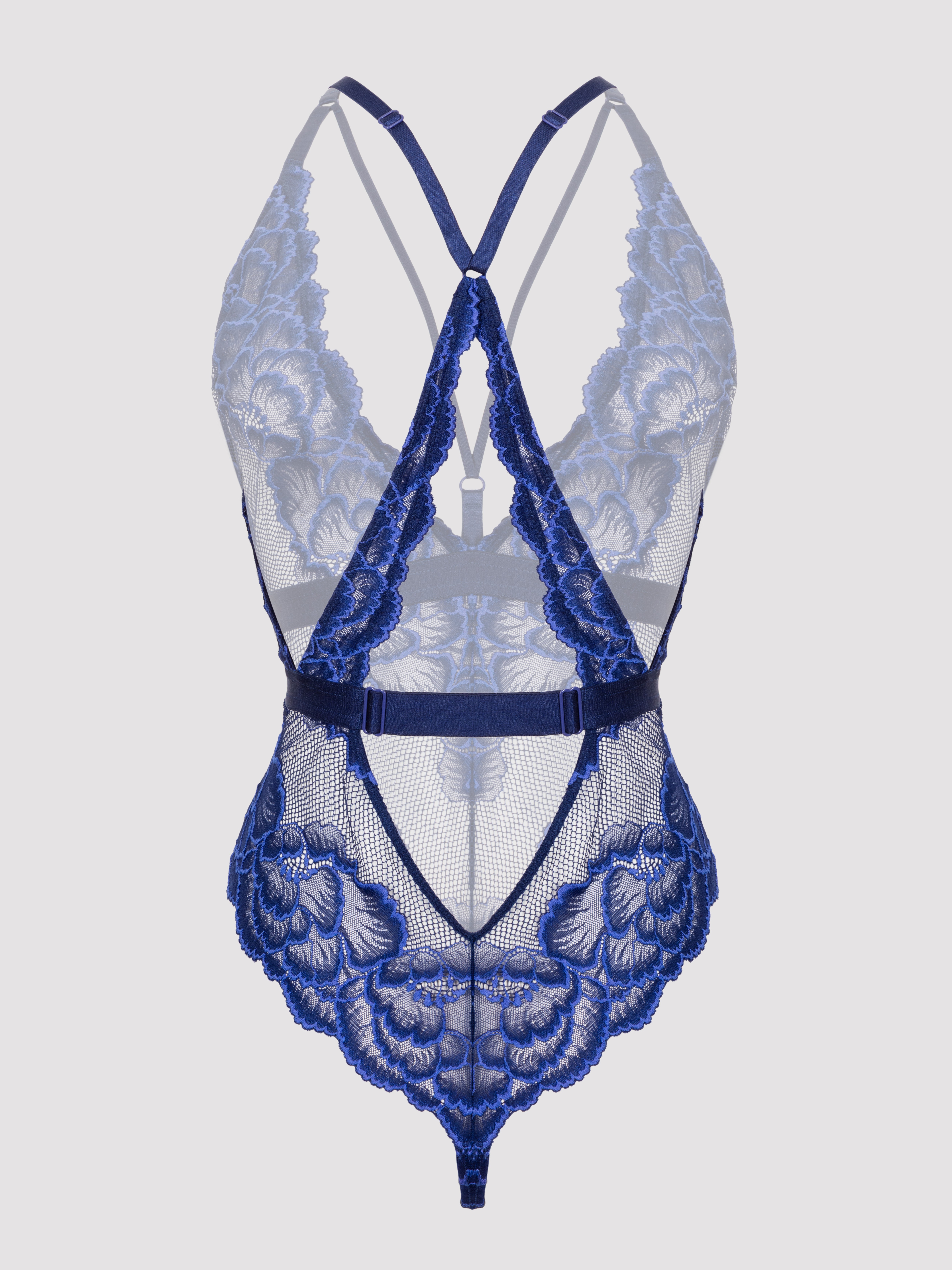 Lovehoney Lustful Liaison Navy Body, Navy, vanilla