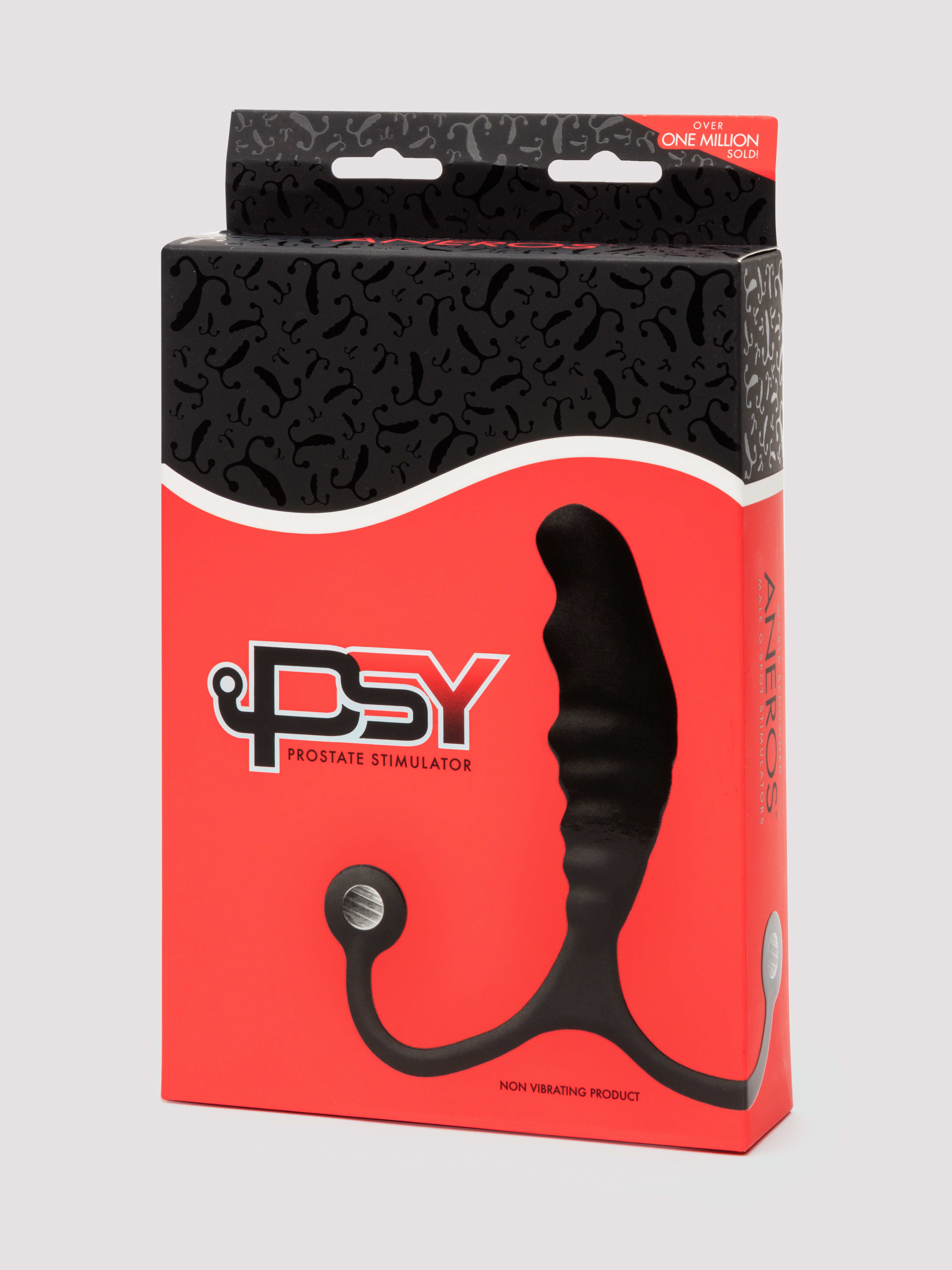 Aneros PSY Adjustable Silicone Prostate Massager, Black, hi-res