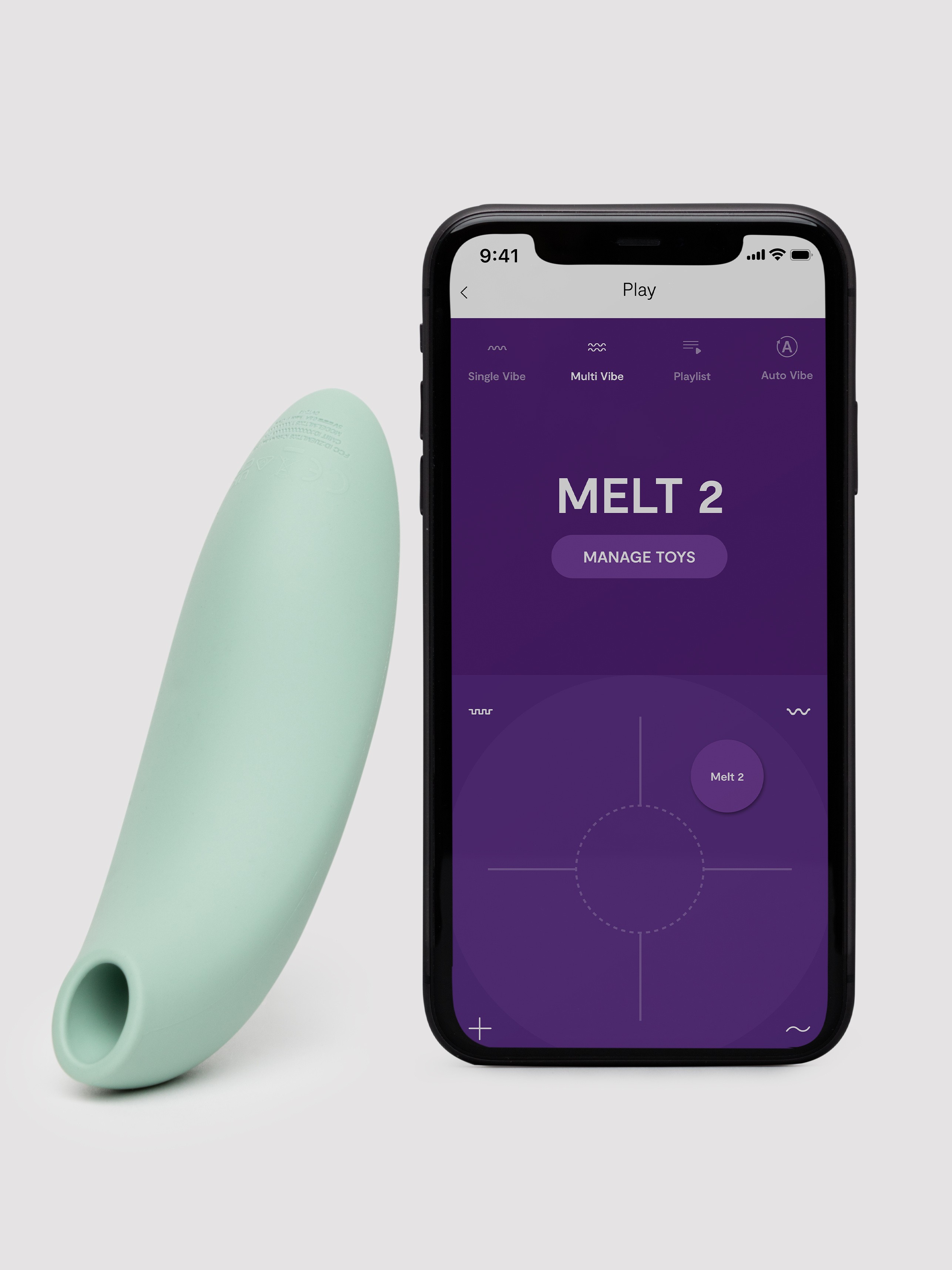 Image of We-Vibe Melt 2 App Controlled Rechargeable Clitoral Stimulator - Green