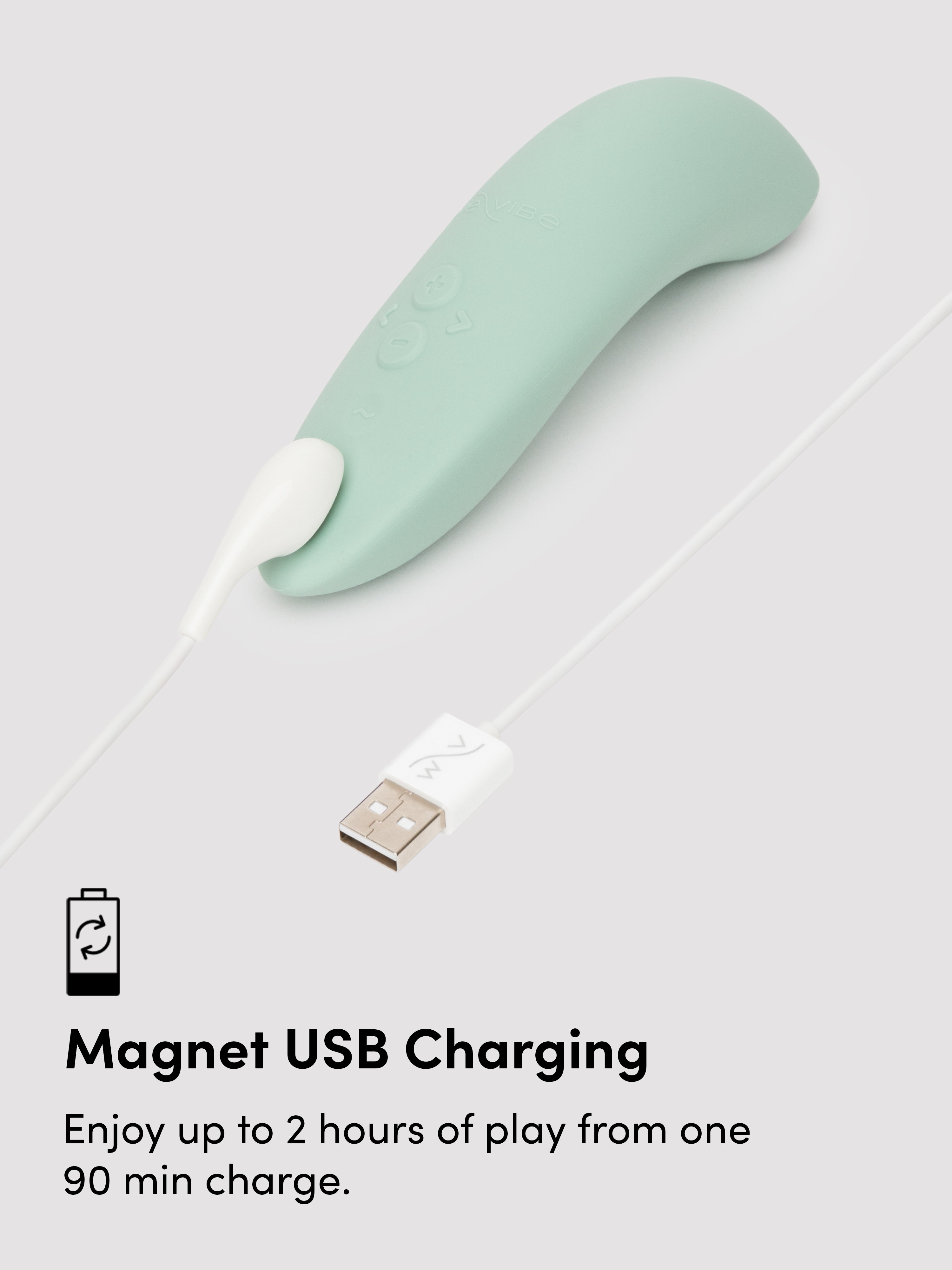 We-Vibe Melt 2 App Controlled Rechargeable Clitoral Stimulator, Green, hi-res